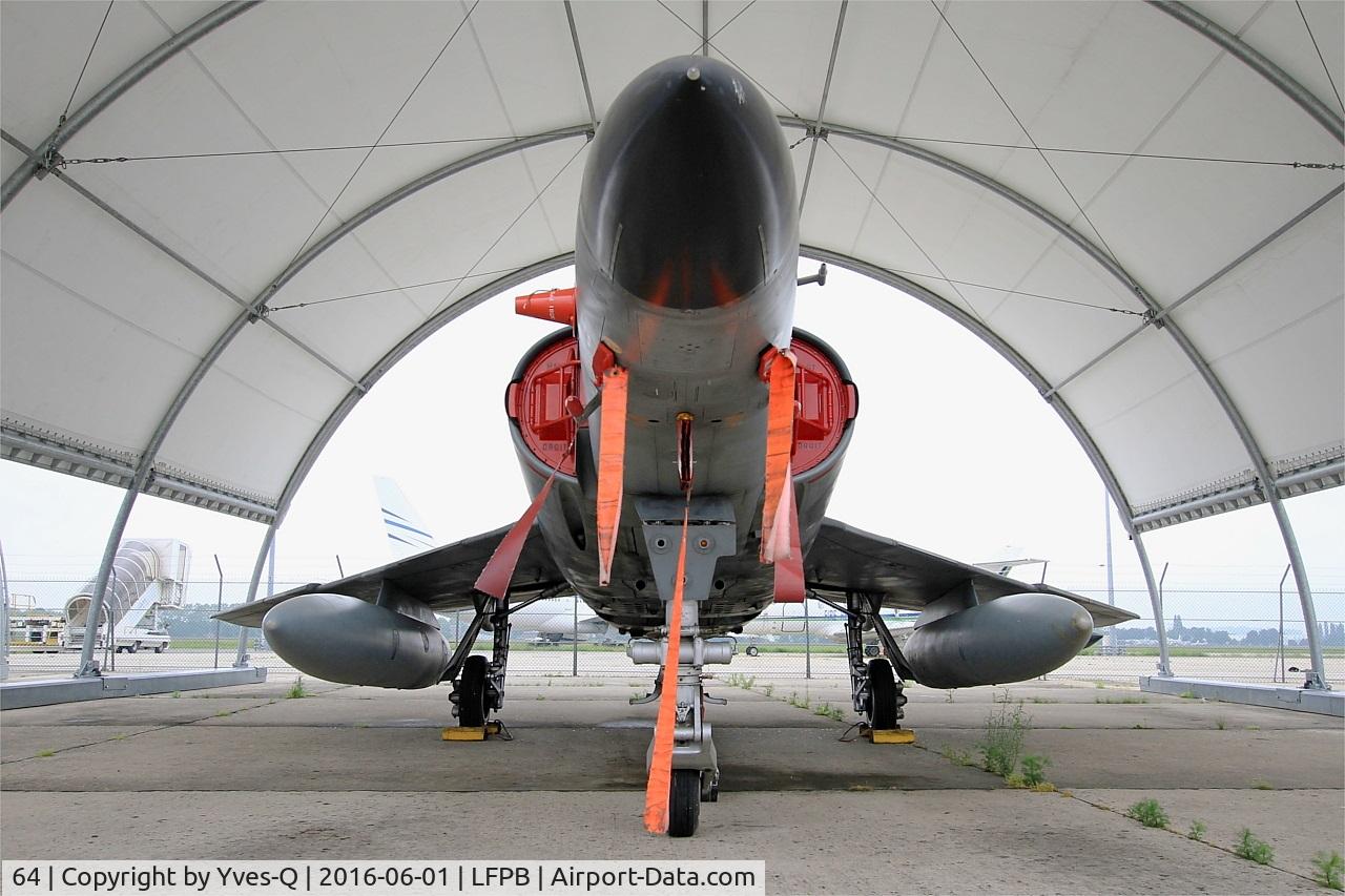 64, Dassault Super Etendard C/N 78, Dassault Super Etendard M, Preserved at Air & Space Museum Paris-Le Bourget (LFPB)