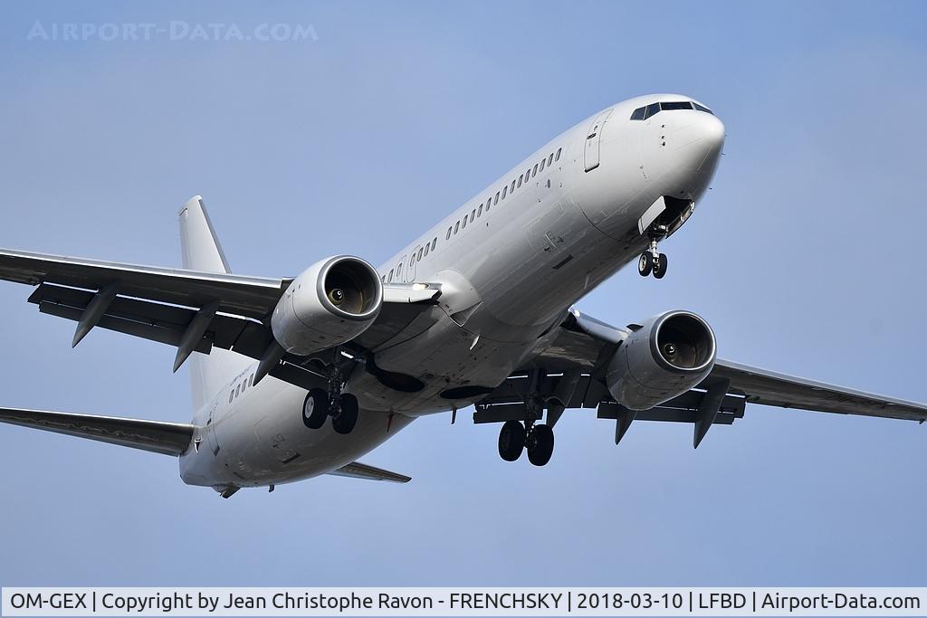 OM-GEX, 1999 Boeing 737-8AS C/N 29919, A54126 from Lyon