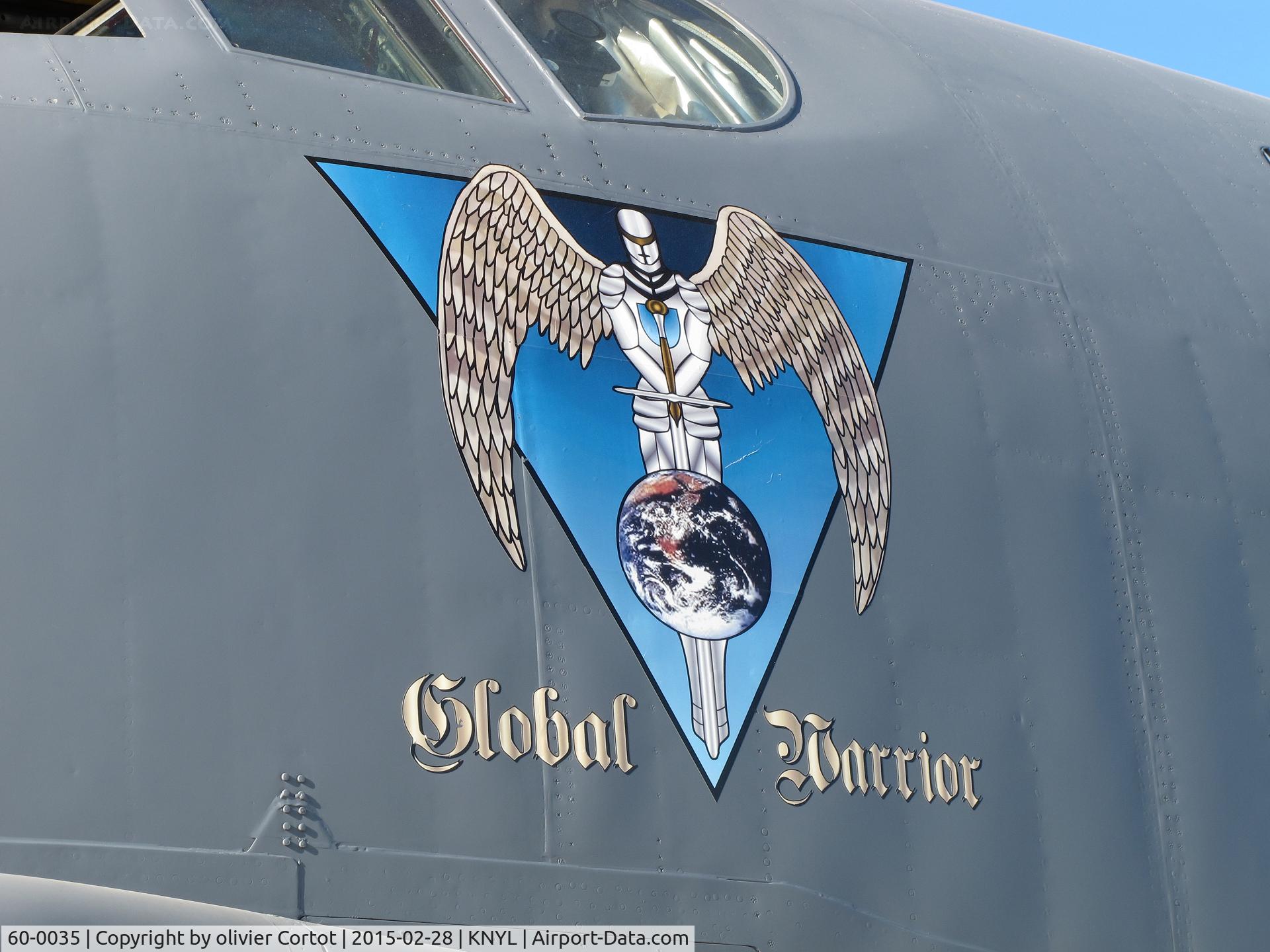 60-0035, 1960 Boeing B-52H Stratofortress C/N 464400, nose art
