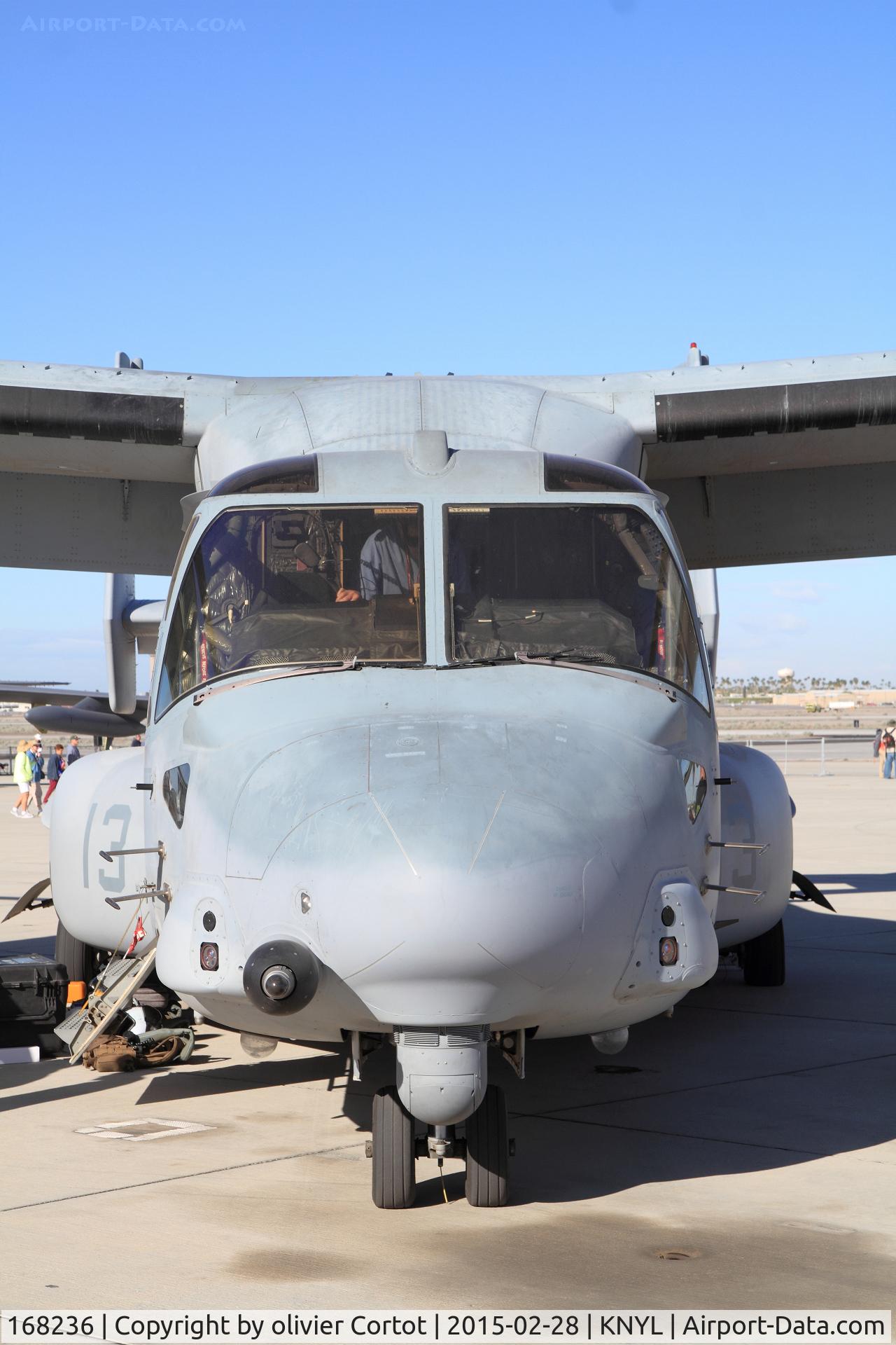 168236, Boeing MV-22B Osprey C/N D0186, front view