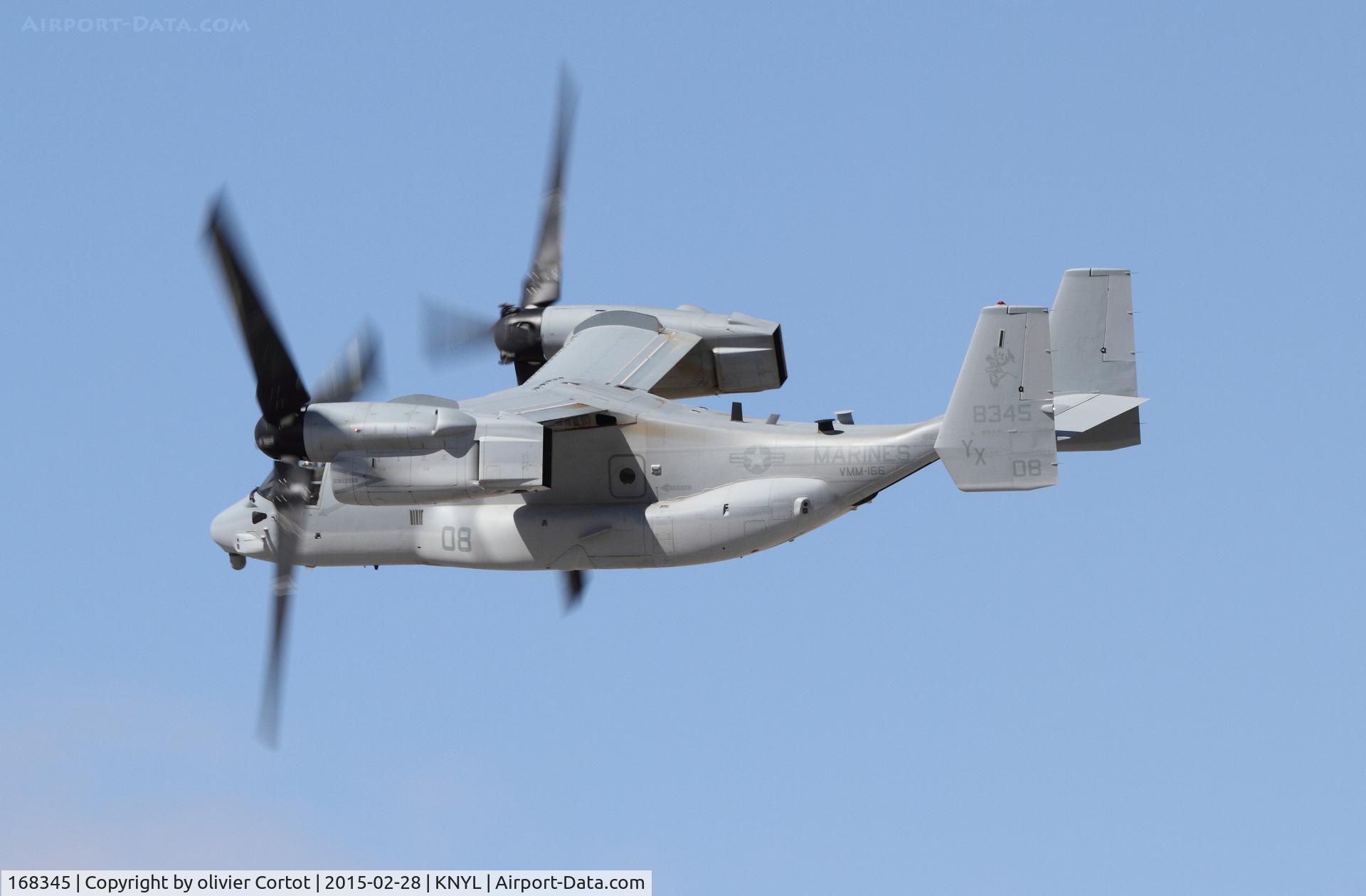 168345, Bell-Boeing MV-22B Osprey C/N D0248, yuma airshow