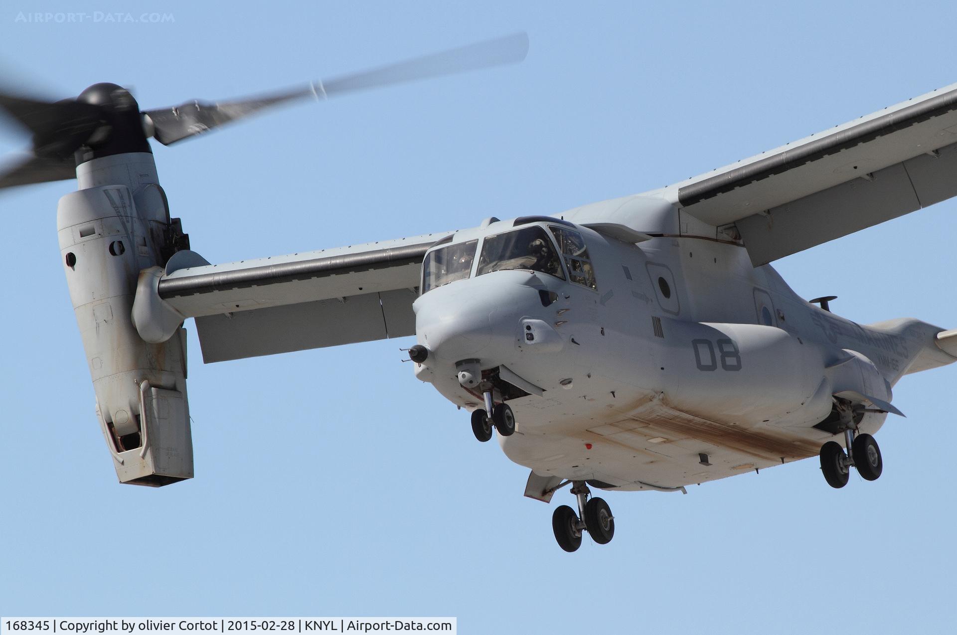 168345, Bell-Boeing MV-22B Osprey C/N D0248, closer view