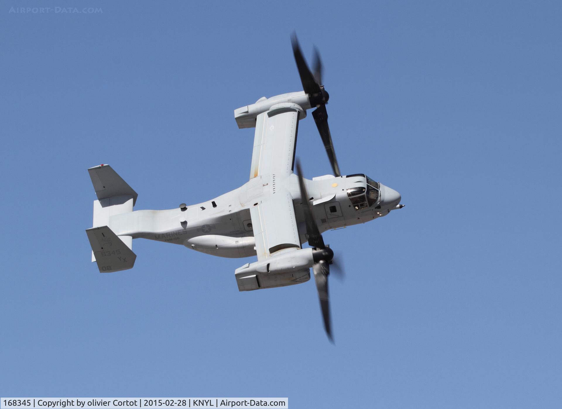 168345, Bell-Boeing MV-22B Osprey C/N D0248, Yuma airshow