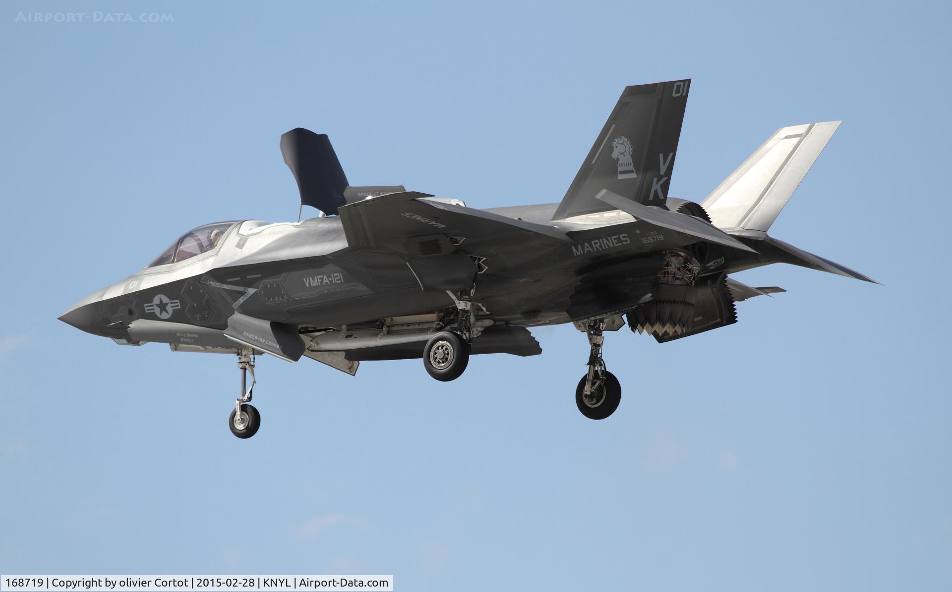 168719, 2012 Lockheed Martin F-35B Lightning II C/N BF-21, Yuma airshow