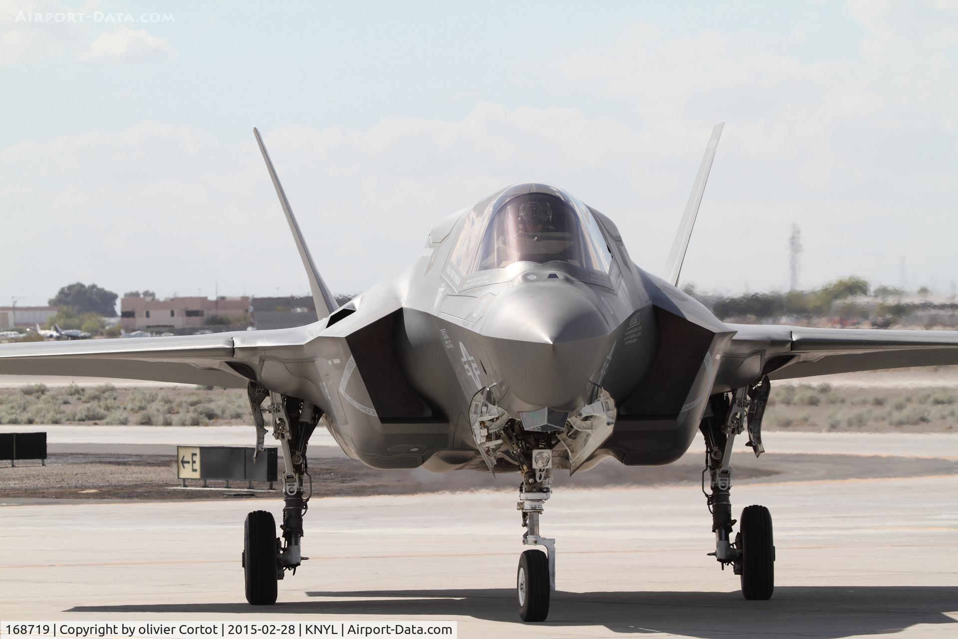168719, 2012 Lockheed Martin F-35B Lightning II C/N BF-21, front view