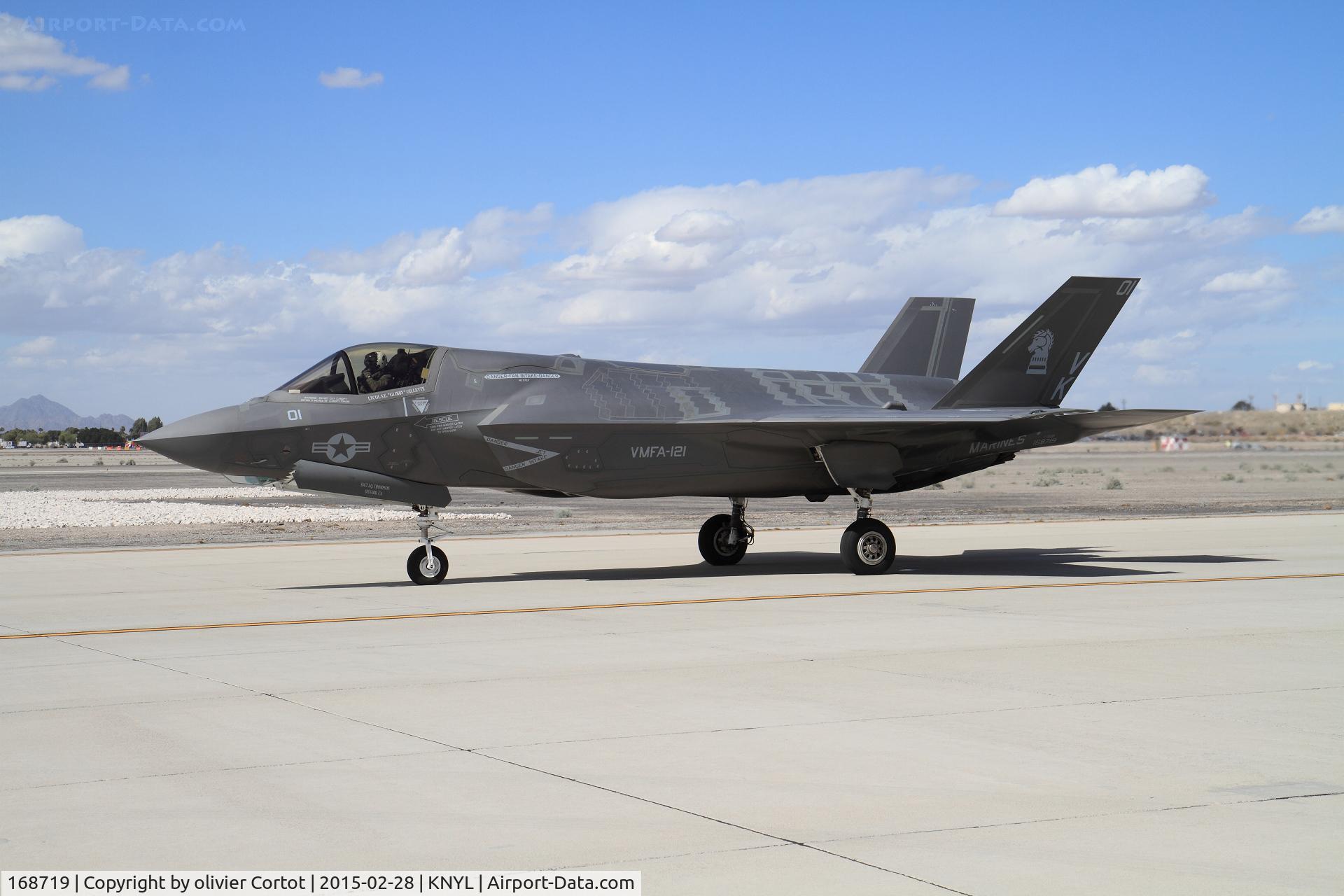 168719, 2012 Lockheed Martin F-35B Lightning II C/N BF-21, Yuma airshow