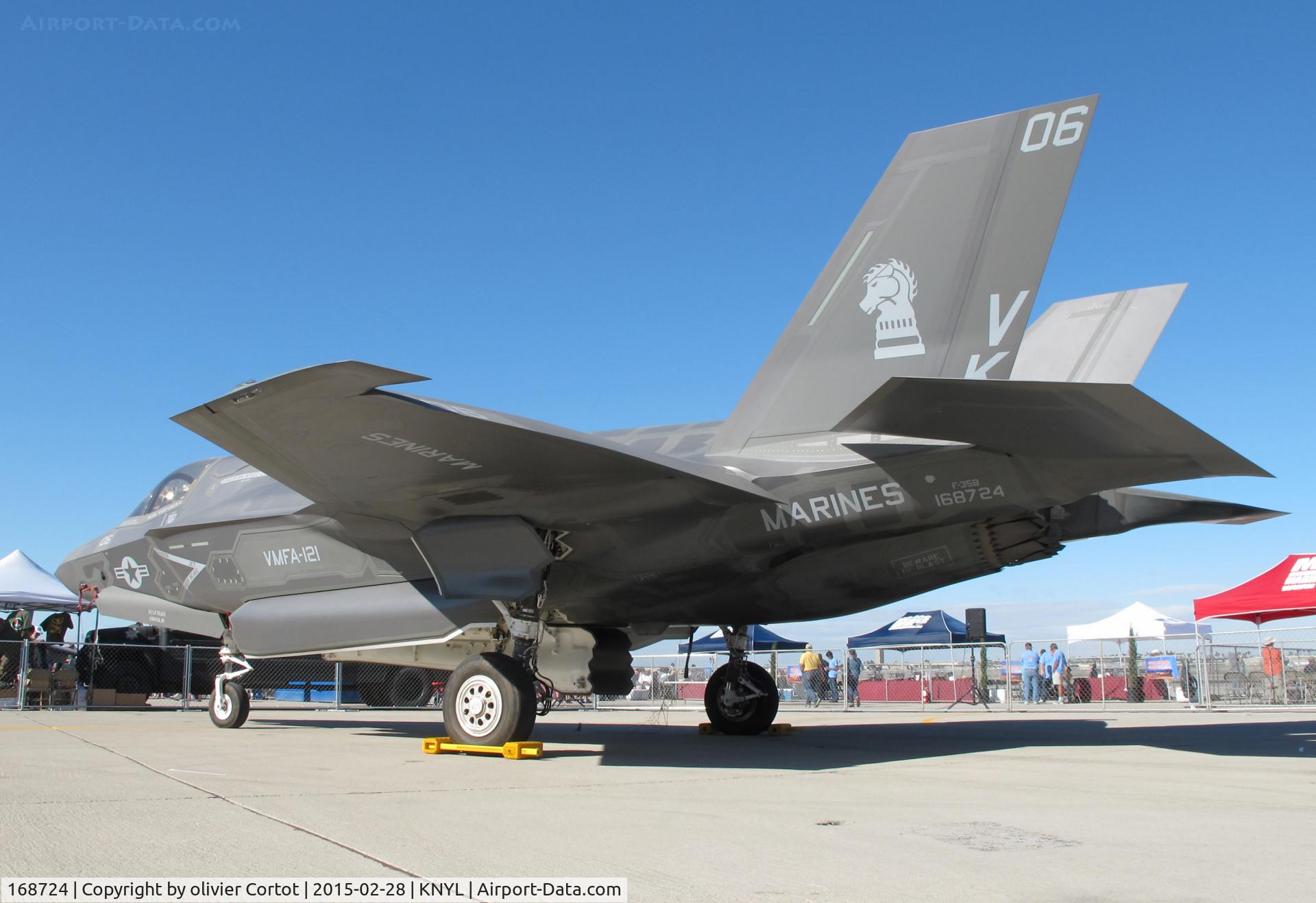 168724, 2013 Lockheed Martin F-35B Lightning II C/N BF-26, Yuma static display