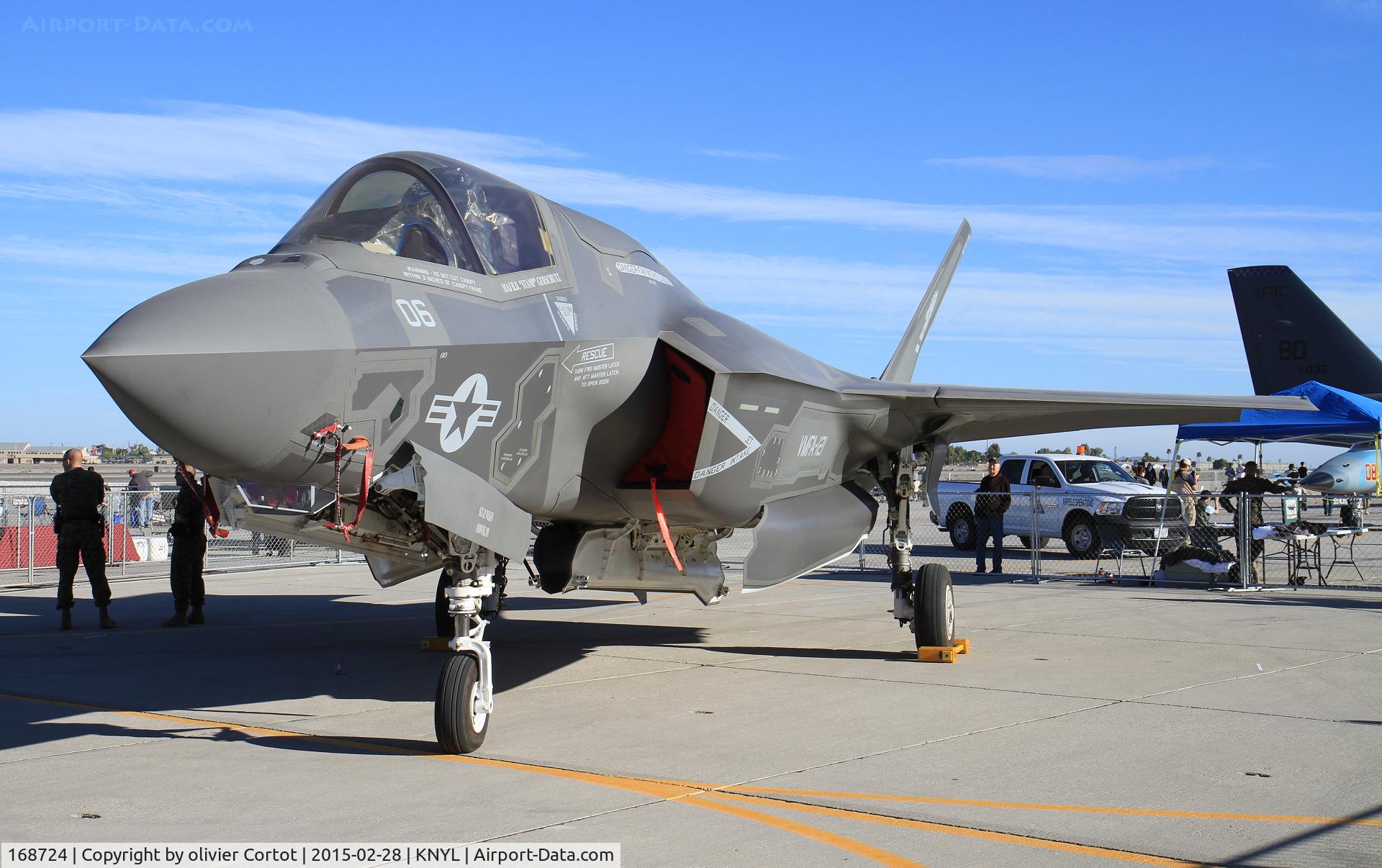 168724, 2013 Lockheed Martin F-35B Lightning II C/N BF-26, Yuma display
