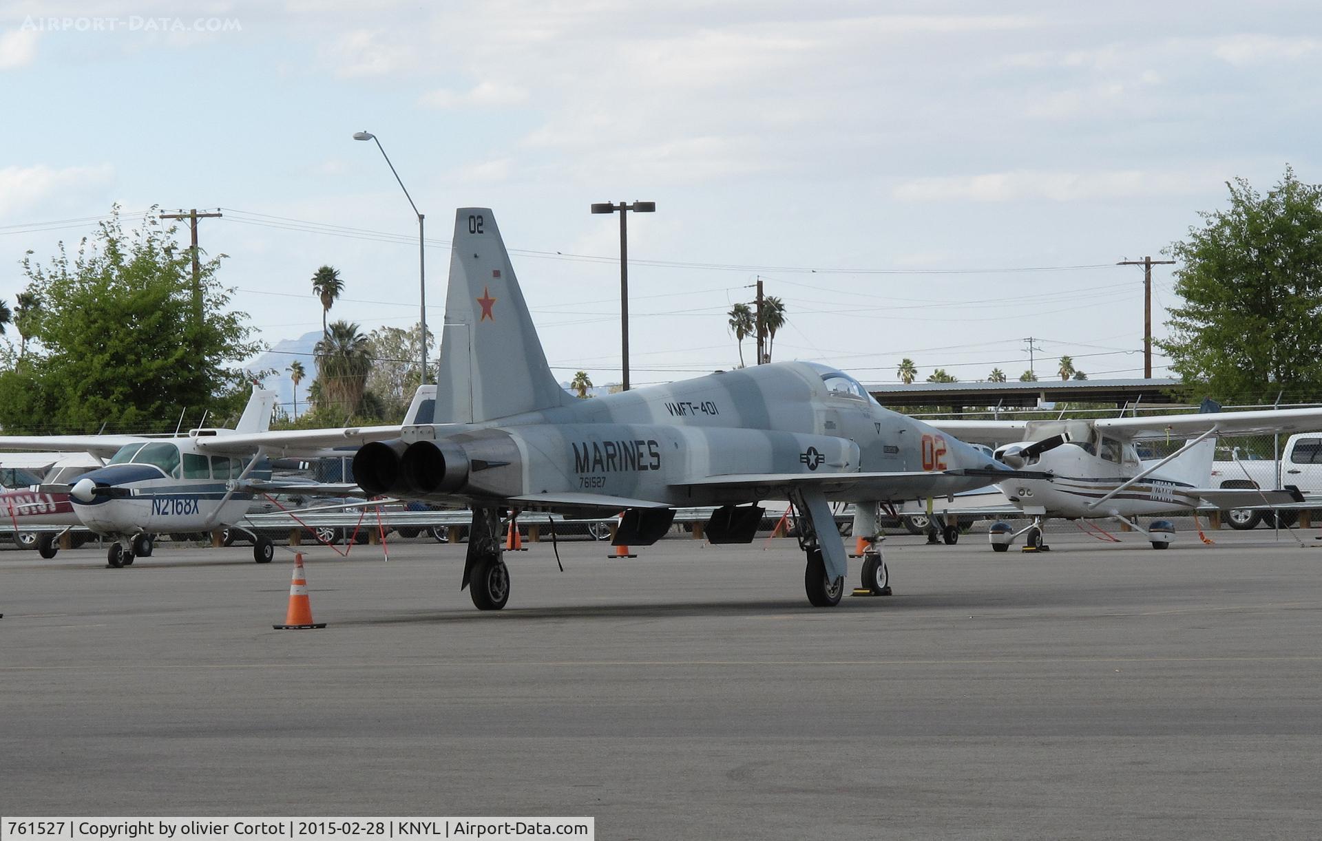 761527, 1979 Northrop F-5N Tiger II C/N L.1002, Yuma airport