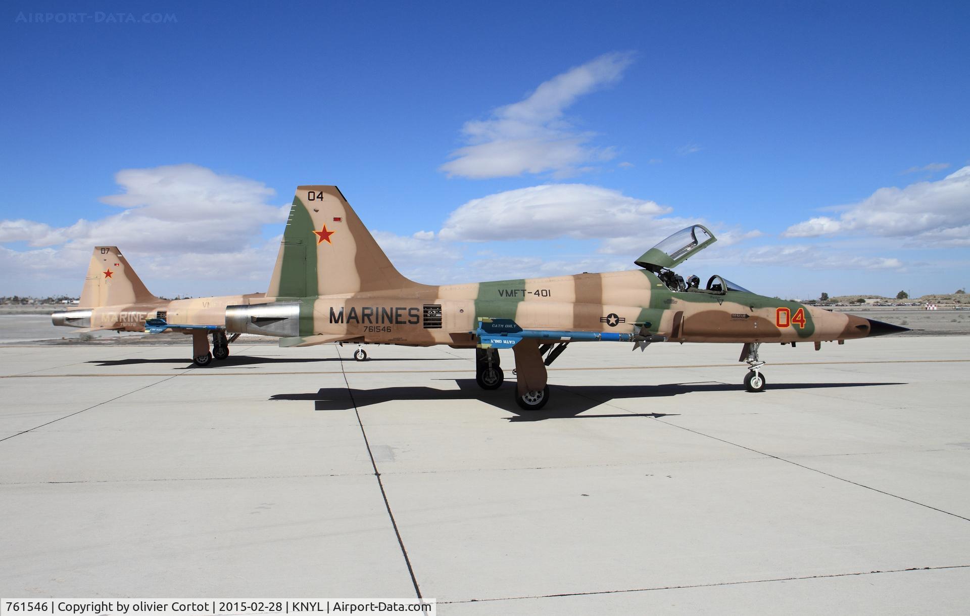 761546, Northrop F-5N Tiger II C/N L.1021, Yuma airshow