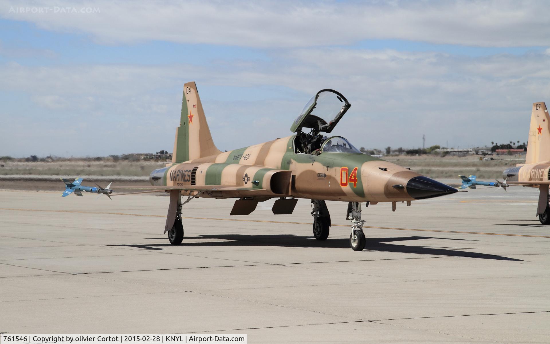 761546, Northrop F-5N Tiger II C/N L.1021, Yuma airshow