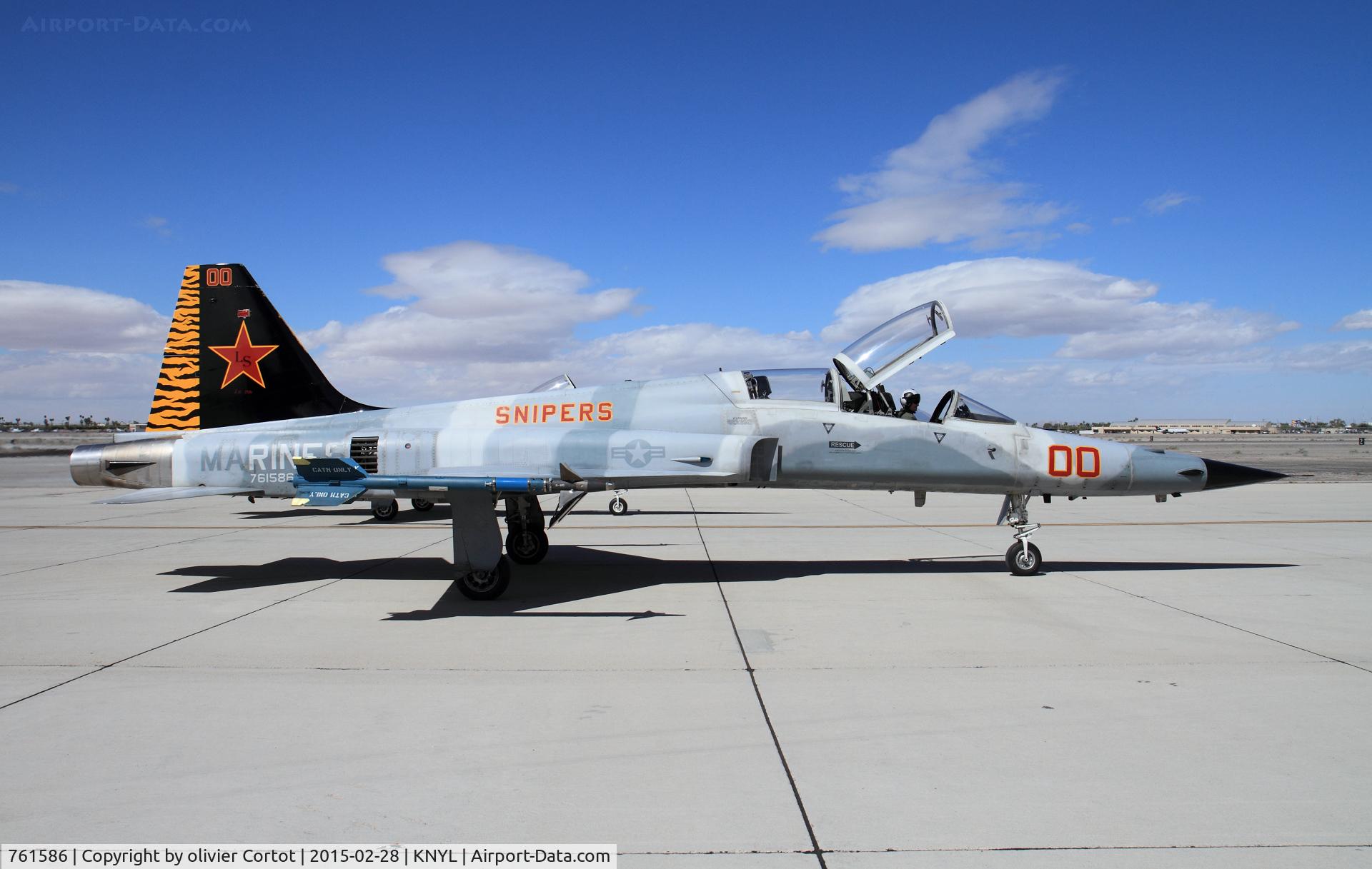 761586, Northrop F-5F Tiger II C/N L.1061, Snipers flag plane
