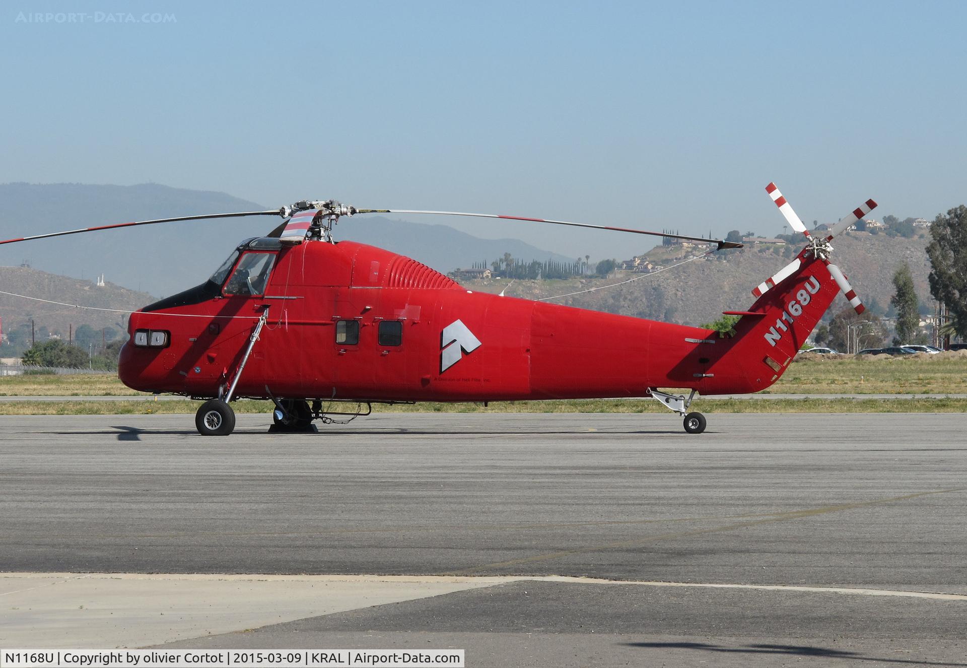 N1168U, 1958 Sikorsky S-58ET C/N 58-1070, Riverside airport