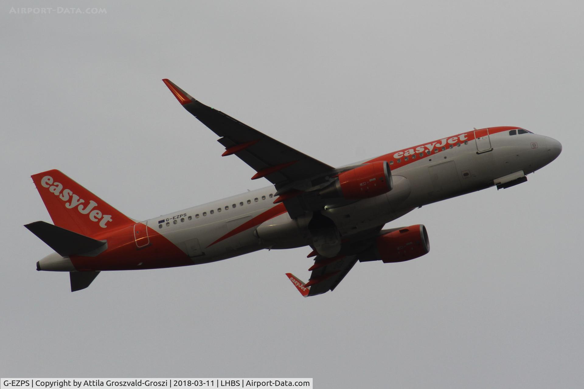 G-EZPS, 2016 Airbus A320-214 C/N 7410, Budapest Ferihegy International Airport, Hungary