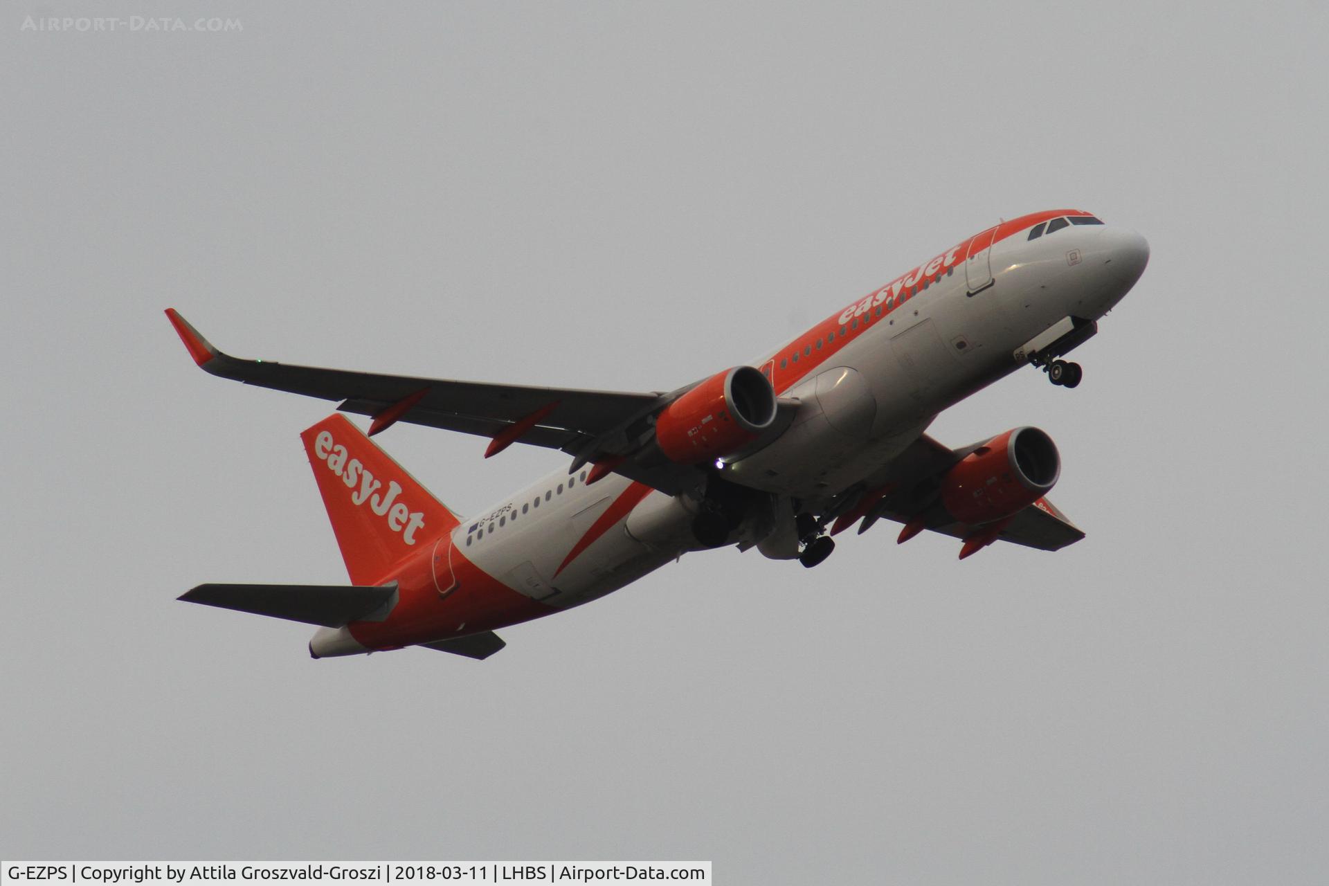 G-EZPS, 2016 Airbus A320-214 C/N 7410, Budapest Ferihegy International Airport, Hungary