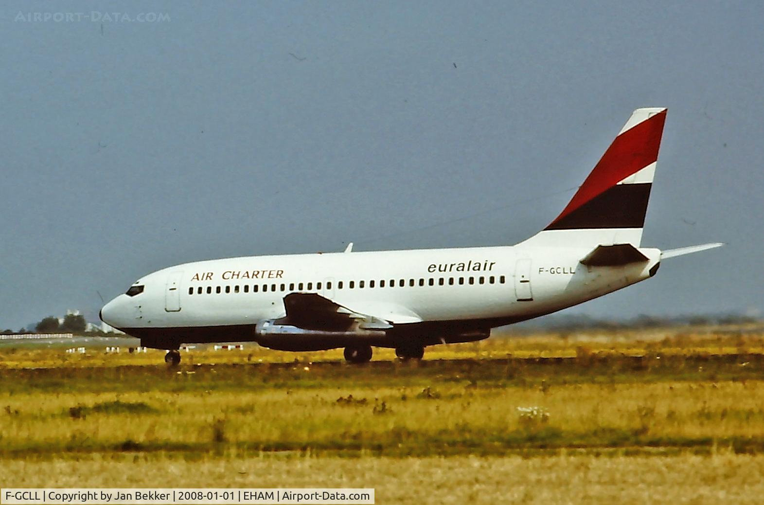 F-GCLL, 1968 Boeing 737-222 C/N 19064, Schiphol Amsterdam around 1989