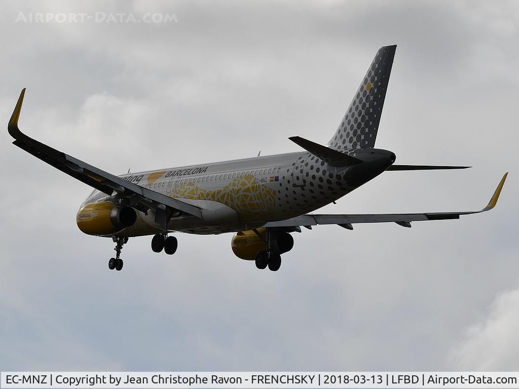 EC-MNZ, 2016 Airbus A320-232 C/N 7351, Vueling Loves Barcelona Livery