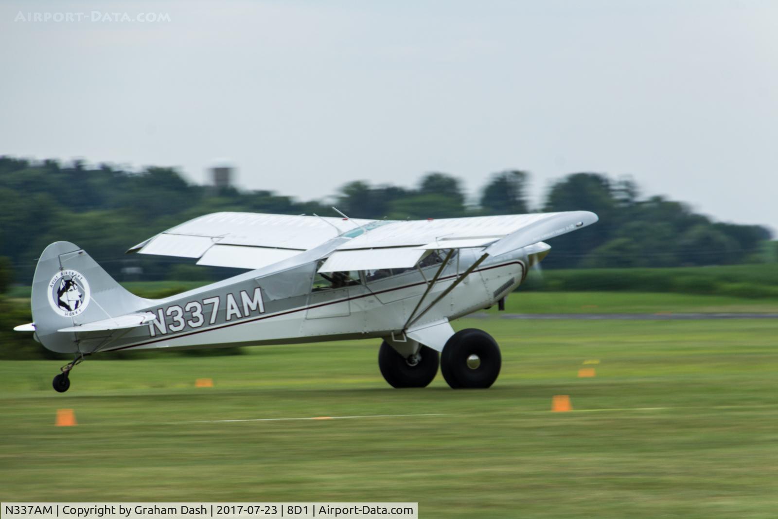 N337AM, 2006 Aviat A-1B Husky C/N 2337, Aviat A-1 Husky N337AM at New Holstein, WI.
