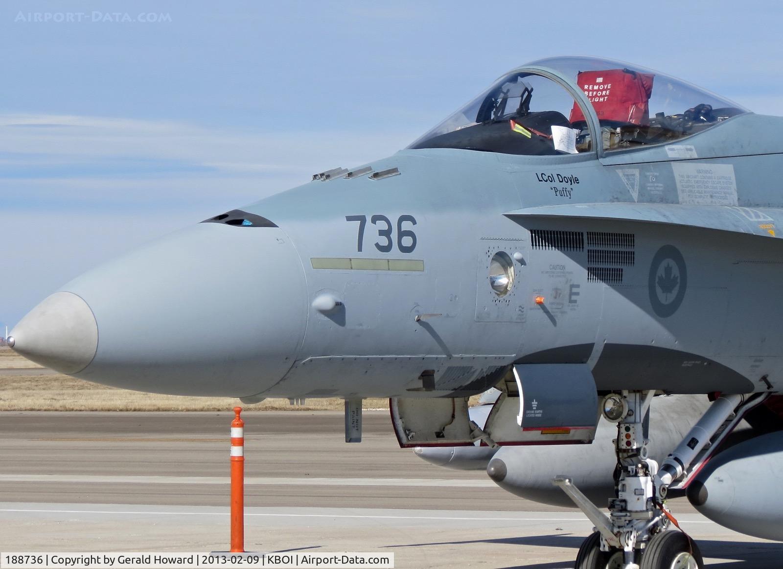 188736, McDonnell Douglas CF-188A Hornet C/N 0265/A212, 410 Sq, Cold Lake, Alberta, Canada.