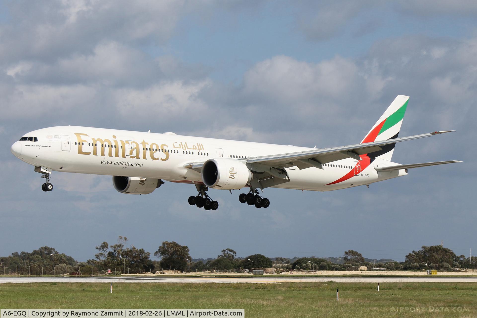 A6-EGQ, 2012 Boeing 777-31H/ER C/N 41076, B777 A6-EGQ Emirates Airlines