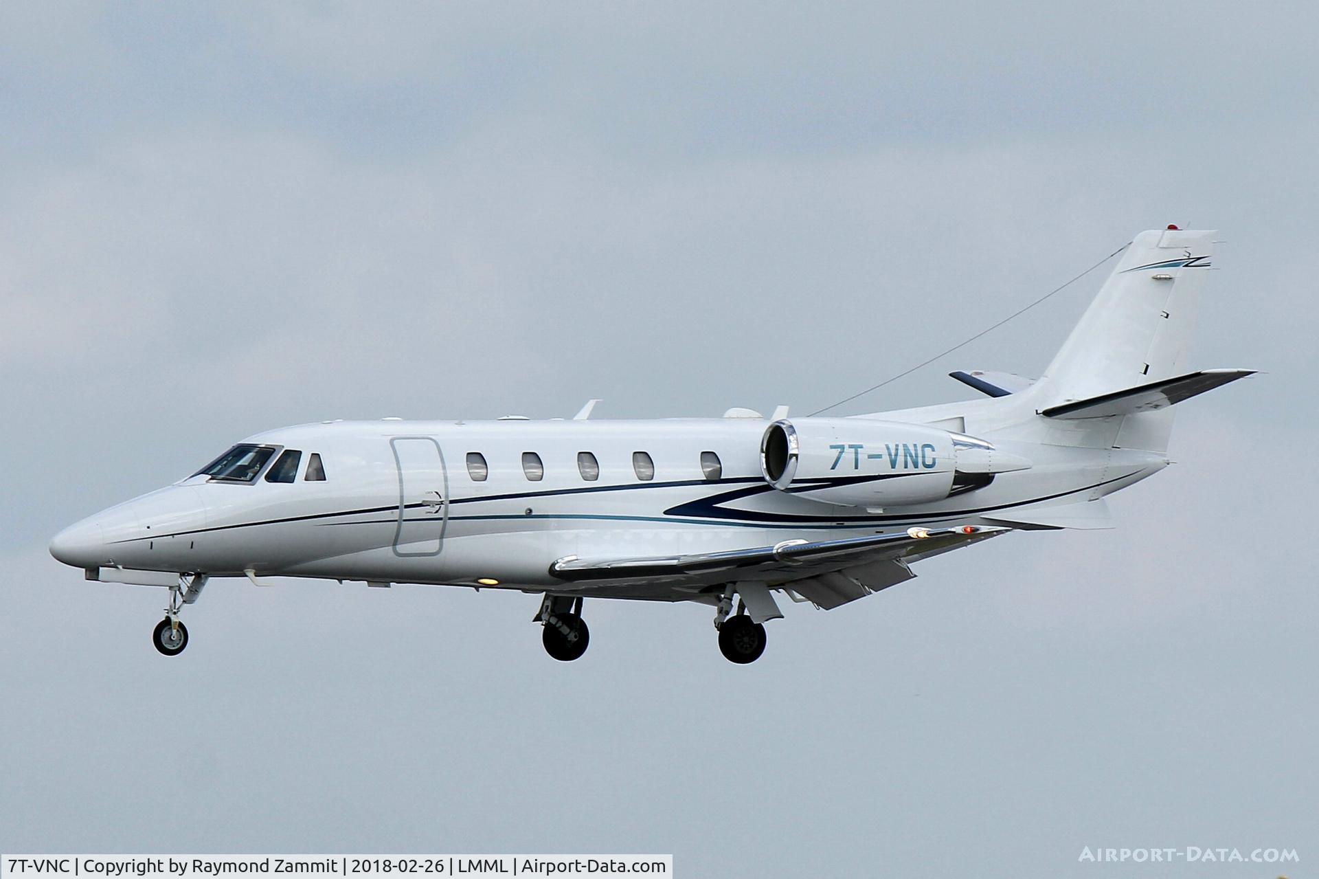 7T-VNC, 2014 Cessna 560 Citation Excel XLS+ C/N 560-6171, Cessna560 Citation XLS 7T-VNC
