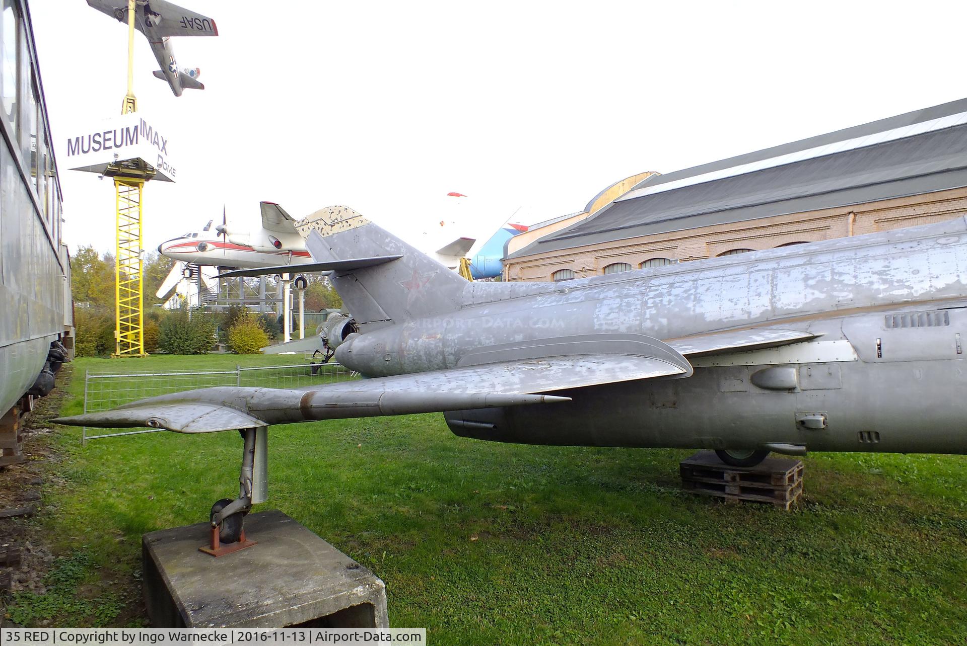 35 RED, Yakovlev Yak-27R C/N 0214, Yakovlev Yak-27R MANGROVE at the Technik-Museum, Speyer