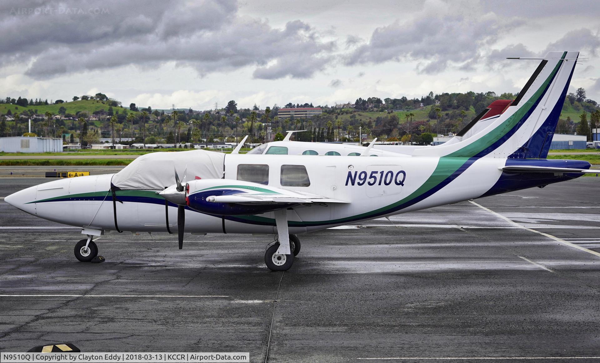 N9510Q, 1976 Smith Aerostar 601P C/N 61P-0344-103, Buchanan Field Concord California 2018.