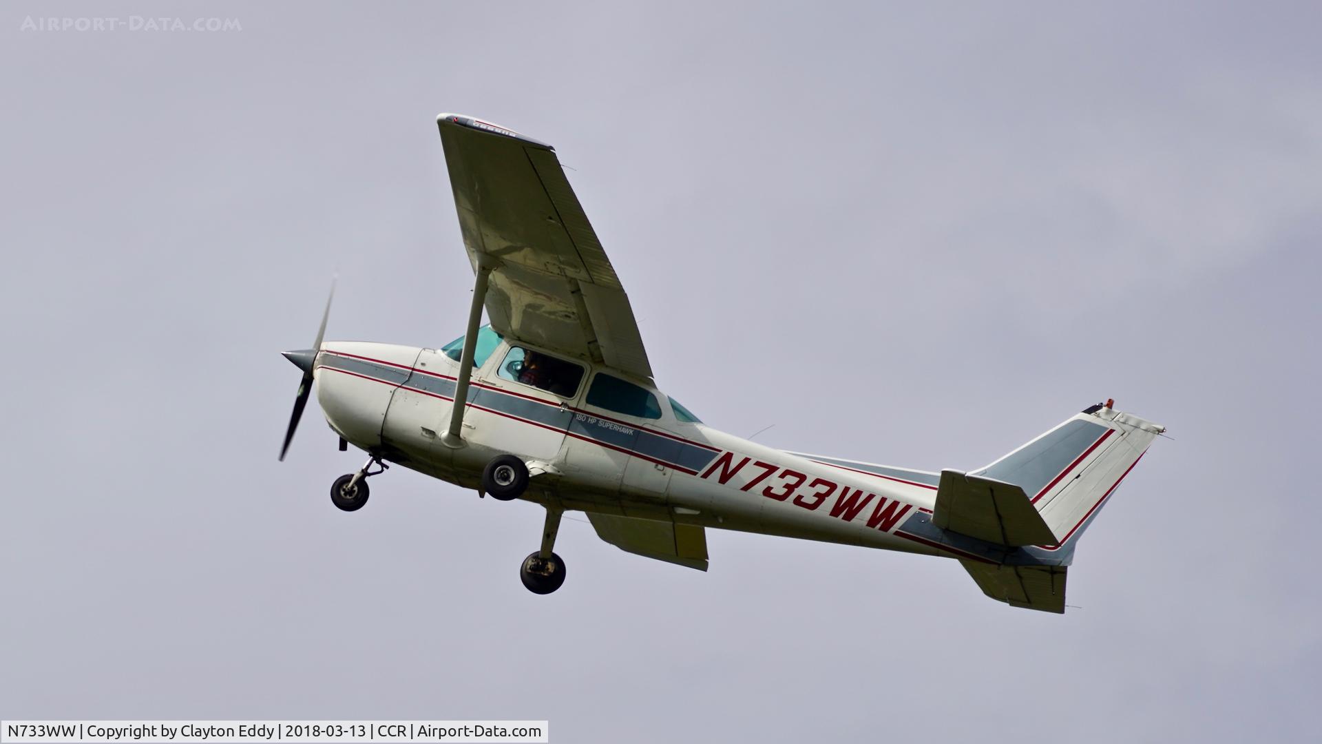 N733WW, 1977 Cessna 172N C/N 17268616, Buchanan Field Concord California 2018.