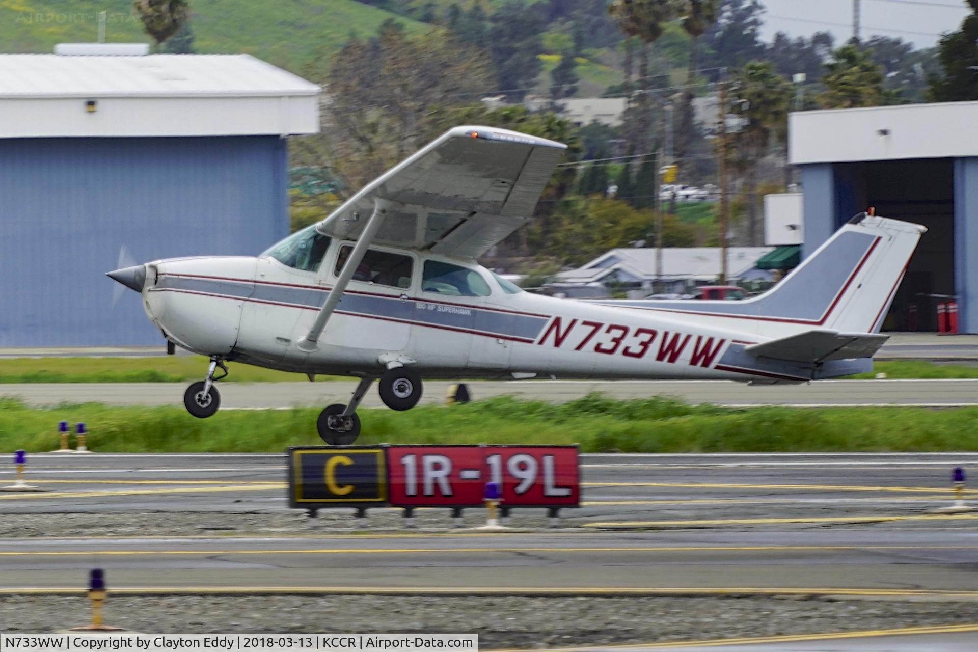 N733WW, 1977 Cessna 172N C/N 17268616, Buchanan Field Concord California 2018.
