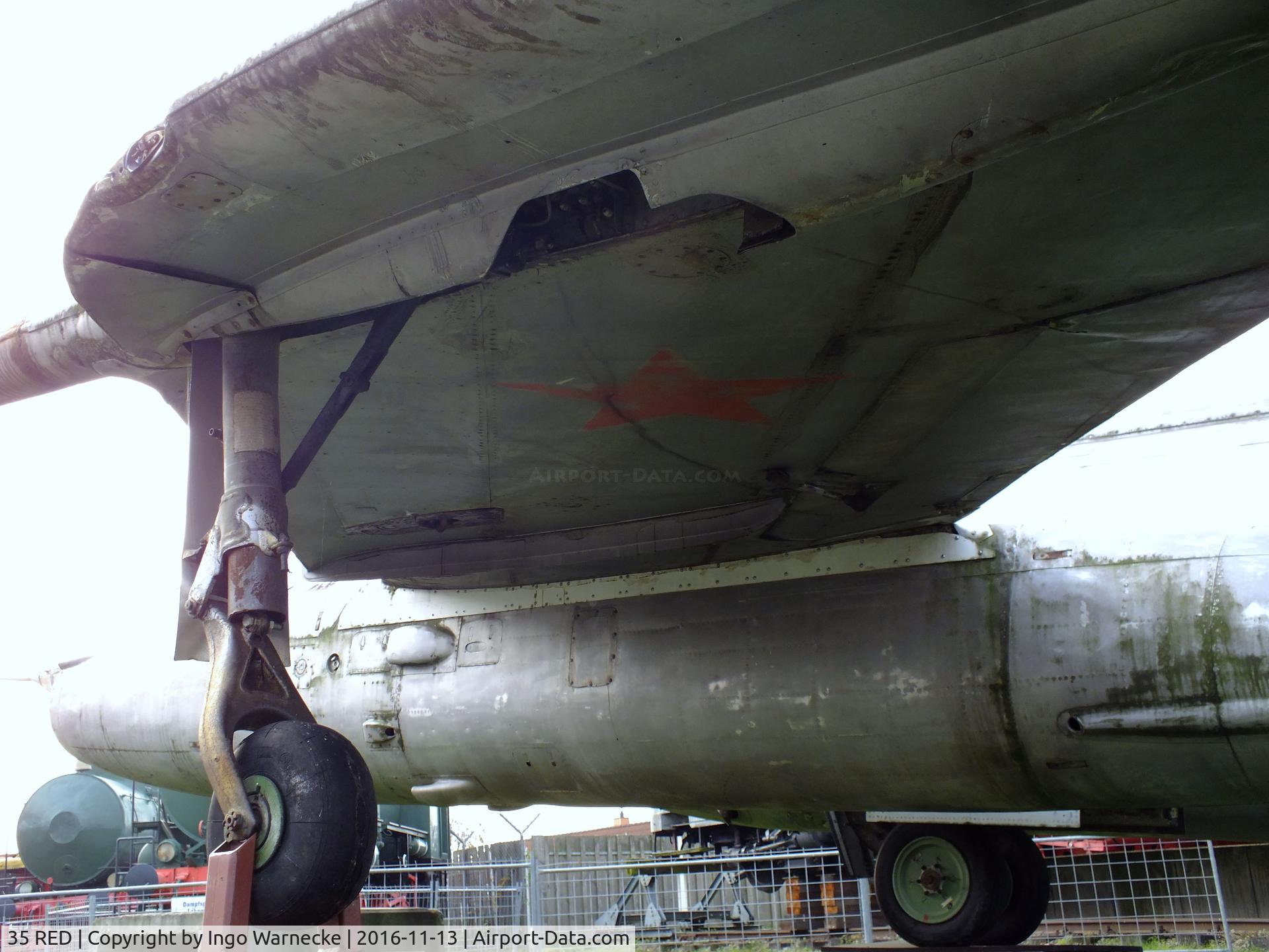 35 RED, Yakovlev Yak-27R C/N 0214, Yakovlev Yak-27R MANGROVE at the Technik-Museum, Speyer