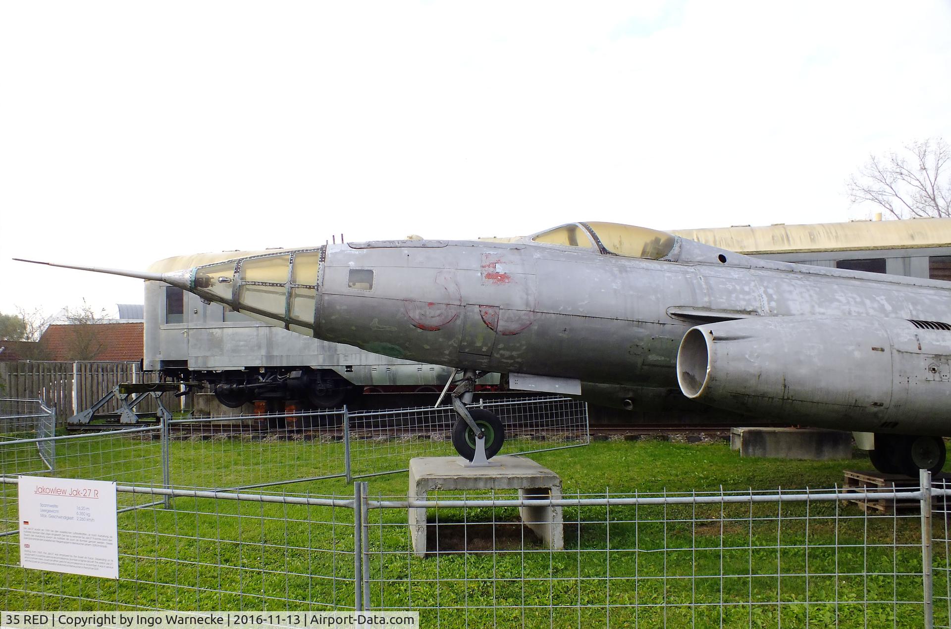 35 RED, Yakovlev Yak-27R C/N 0214, Yakovlev Yak-27R MANGROVE at the Technik-Museum, Speyer