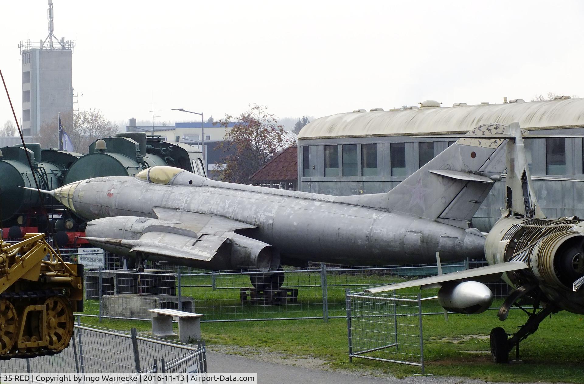 35 RED, Yakovlev Yak-27R C/N 0214, Yakovlev Yak-27R MANGROVE at the Technik-Museum, Speyer