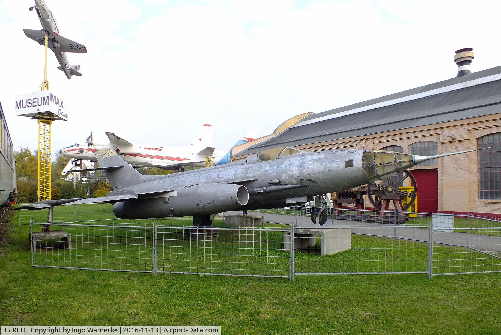 35 RED, Yakovlev Yak-27R C/N 0214, Yakovlev Yak-27R MANGROVE at the Technik-Museum, Speyer