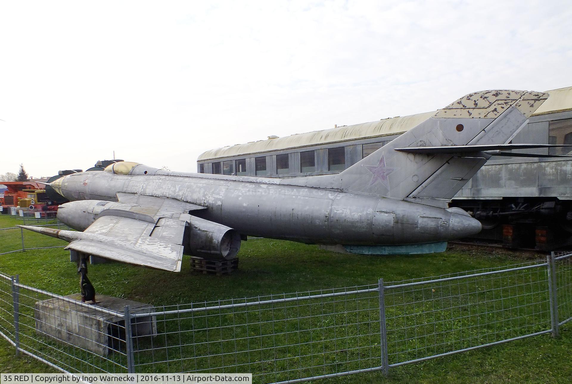 35 RED, Yakovlev Yak-27R C/N 0214, Yakovlev Yak-27R MANGROVE at the Technik-Museum, Speyer