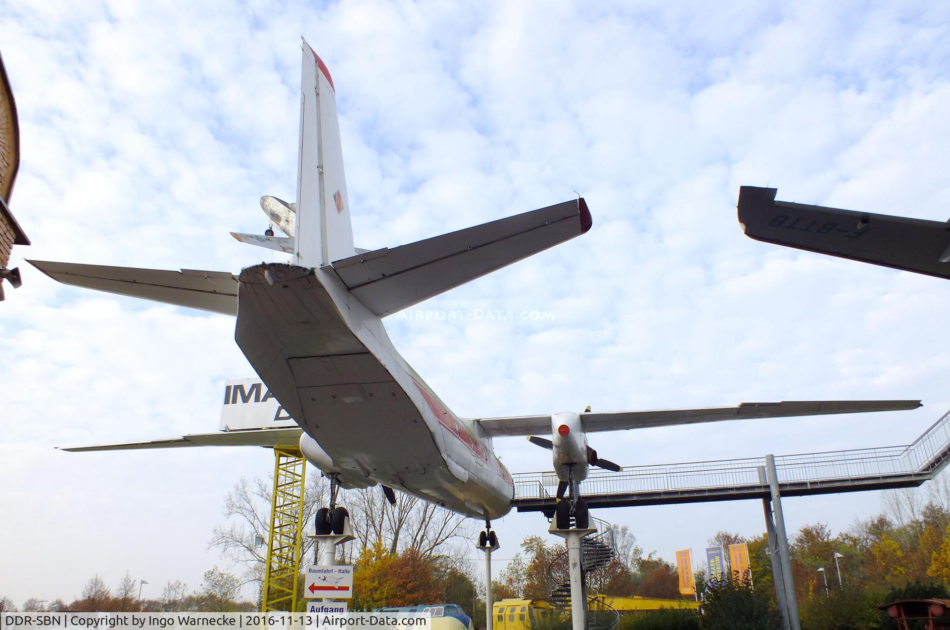 DDR-SBN, 1980 Antonov An-26S C/N 10409, Antonov An-26S CURL at the Technik-Museum, Speyer