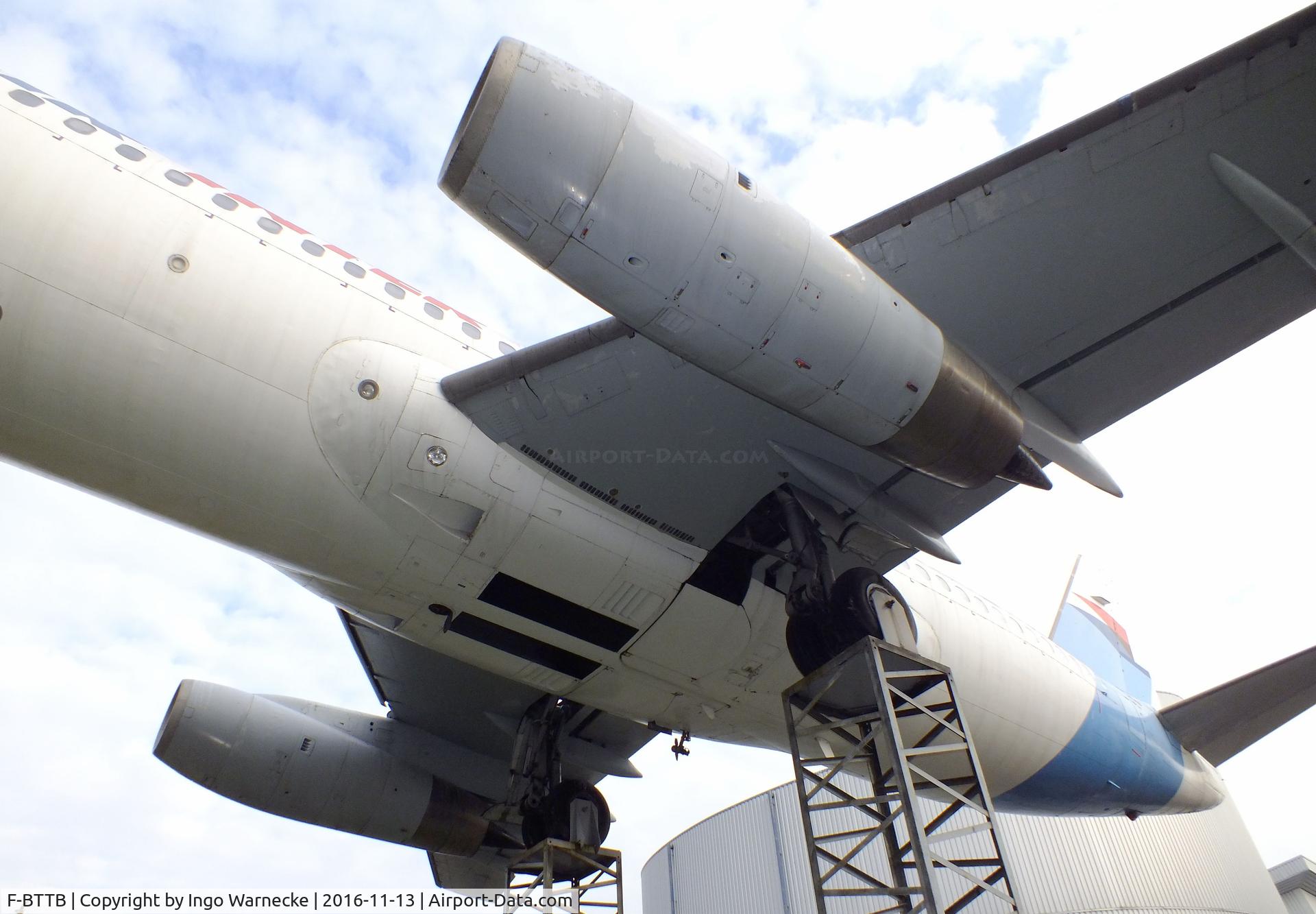 F-BTTB, 1972 Dassault Mercure 100 C/N 02, Dassault Mercure 100 at the Technik-Museum, Speyer