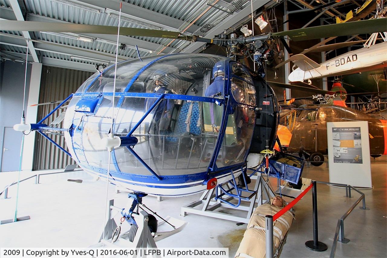 2009, Sud Aviation SA-319B Alouette III C/N 2009, Sud Aviation SA-319B Alouette III, Exibited at Air & Space Museum Paris-Le Bourget (LFPB)