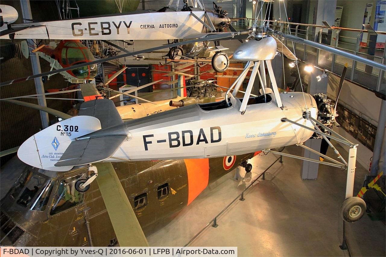 F-BDAD, SNCASE C.302 (Cierva C.30) C/N 15, SNCASE C.302, Air & Space Museum Paris-Le Bourget (LFPB)