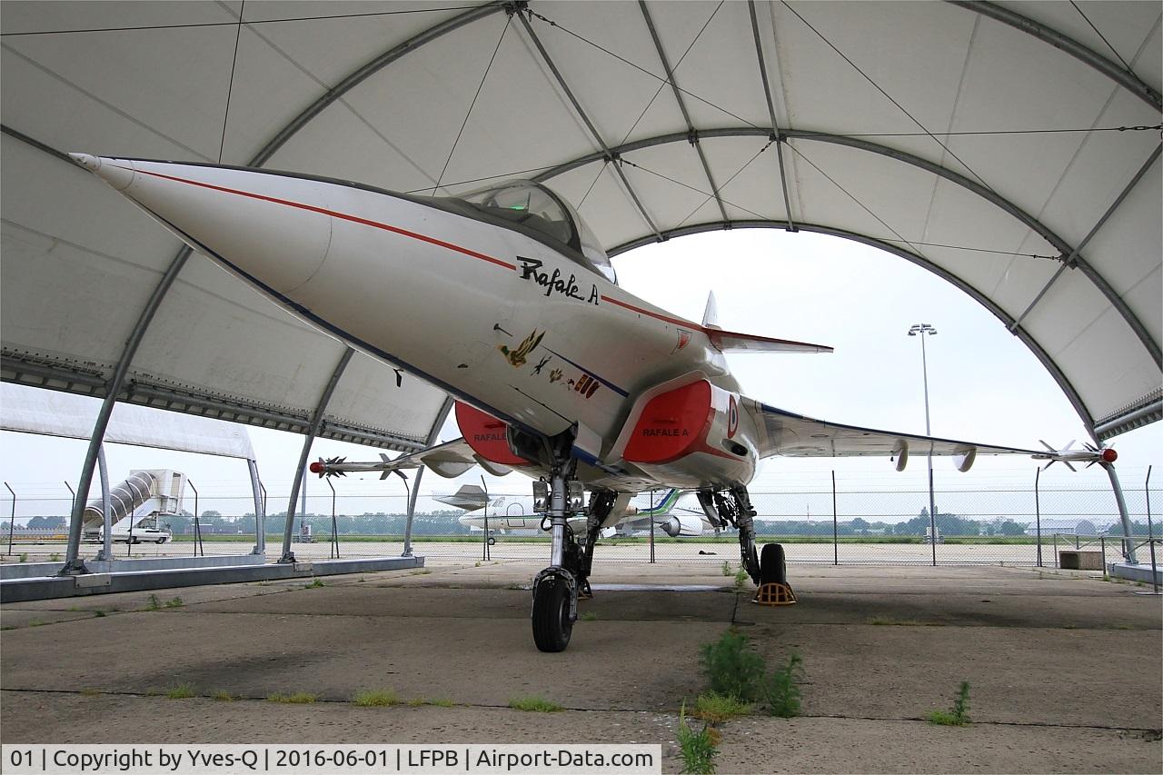 01, 1986 Dassault Rafale A C/N 01, Dassault Rafale A, Air & Space Museum Paris-Le Bourget Airport (LFPB-LBG)