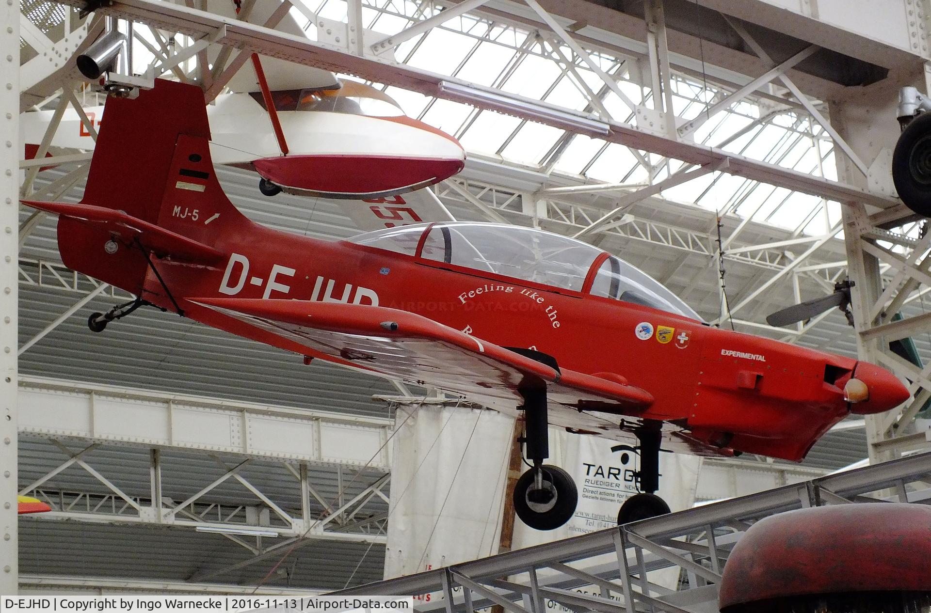 D-EJHD, 1988 Jurca MJ-5 Sirocco C/N 029D, Jurca (Dinkl) MJ-5 Sirocco at the Technik-Museum, Speyer