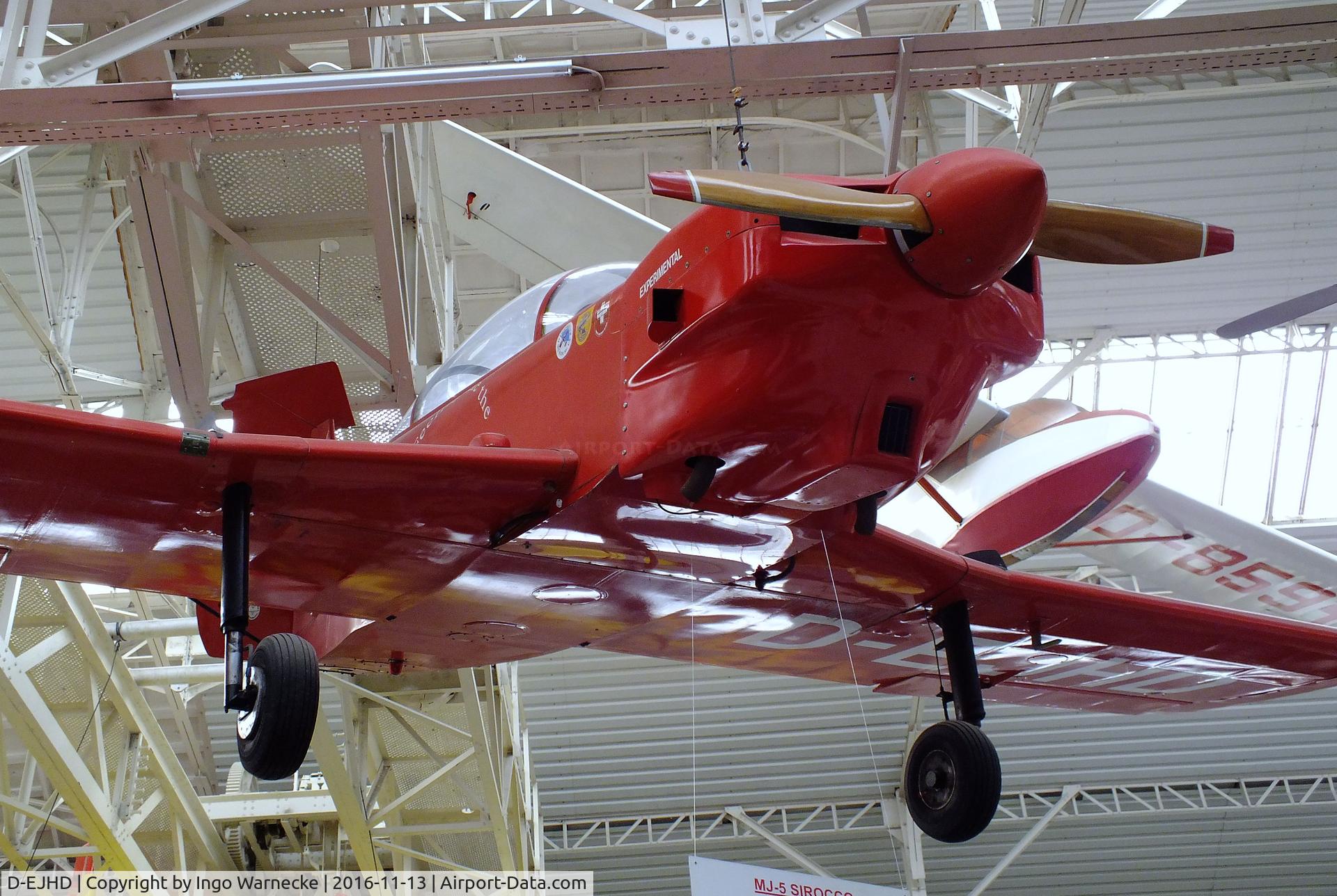 D-EJHD, 1988 Jurca MJ-5 Sirocco C/N 029D, Jurca (Dinkl) MJ-5 Sirocco at the Technik-Museum, Speyer
