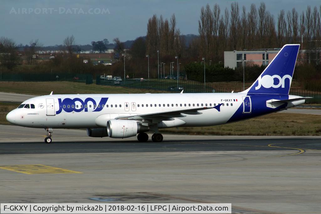 F-GKXY, 2009 Airbus A320-214 C/N 4137, Taxiing