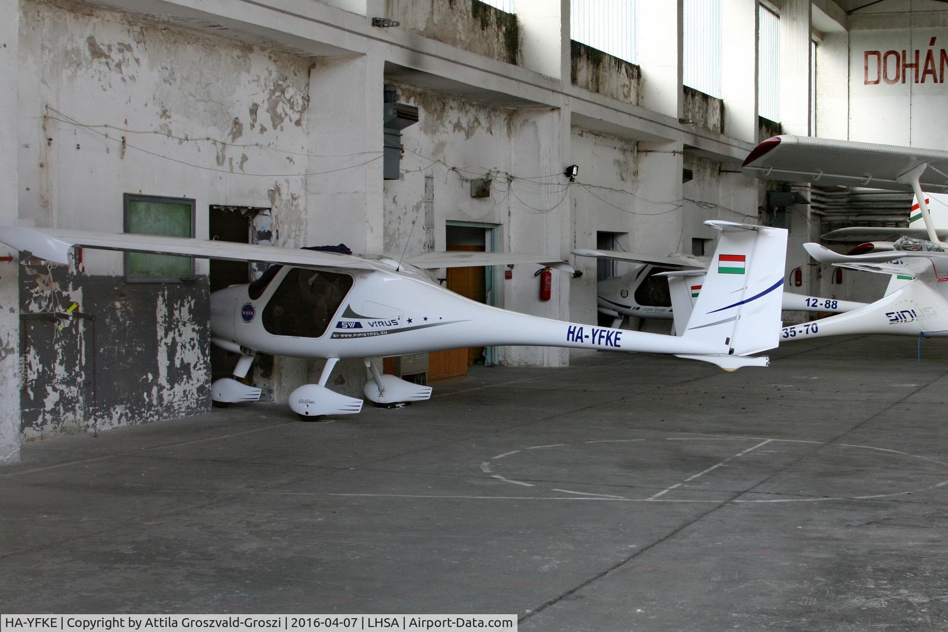 HA-YFKE, Pipistrel Virus SW C/N 713 SWN 100, Szentkirályszabadja Airport, Hungary