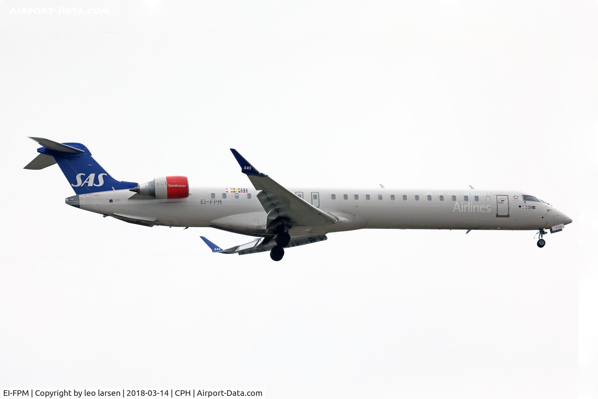 EI-FPM, 2017 Bombardier CRJ-900 NG (CL-600-2D24) C/N 15429, Copenhagen 14.3.2018 app to R-04L