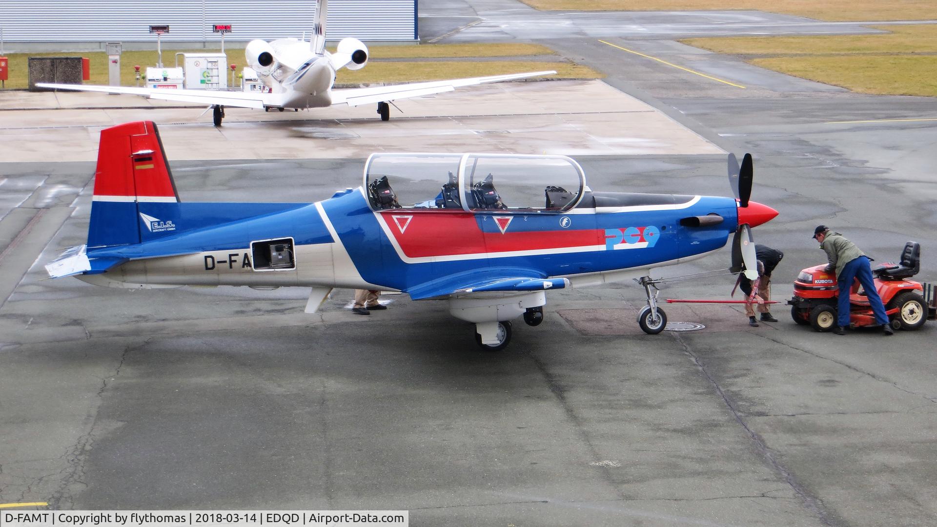 D-FAMT, Pilatus PC-9B C/N 164, D-FAMT Bayreuth Airport