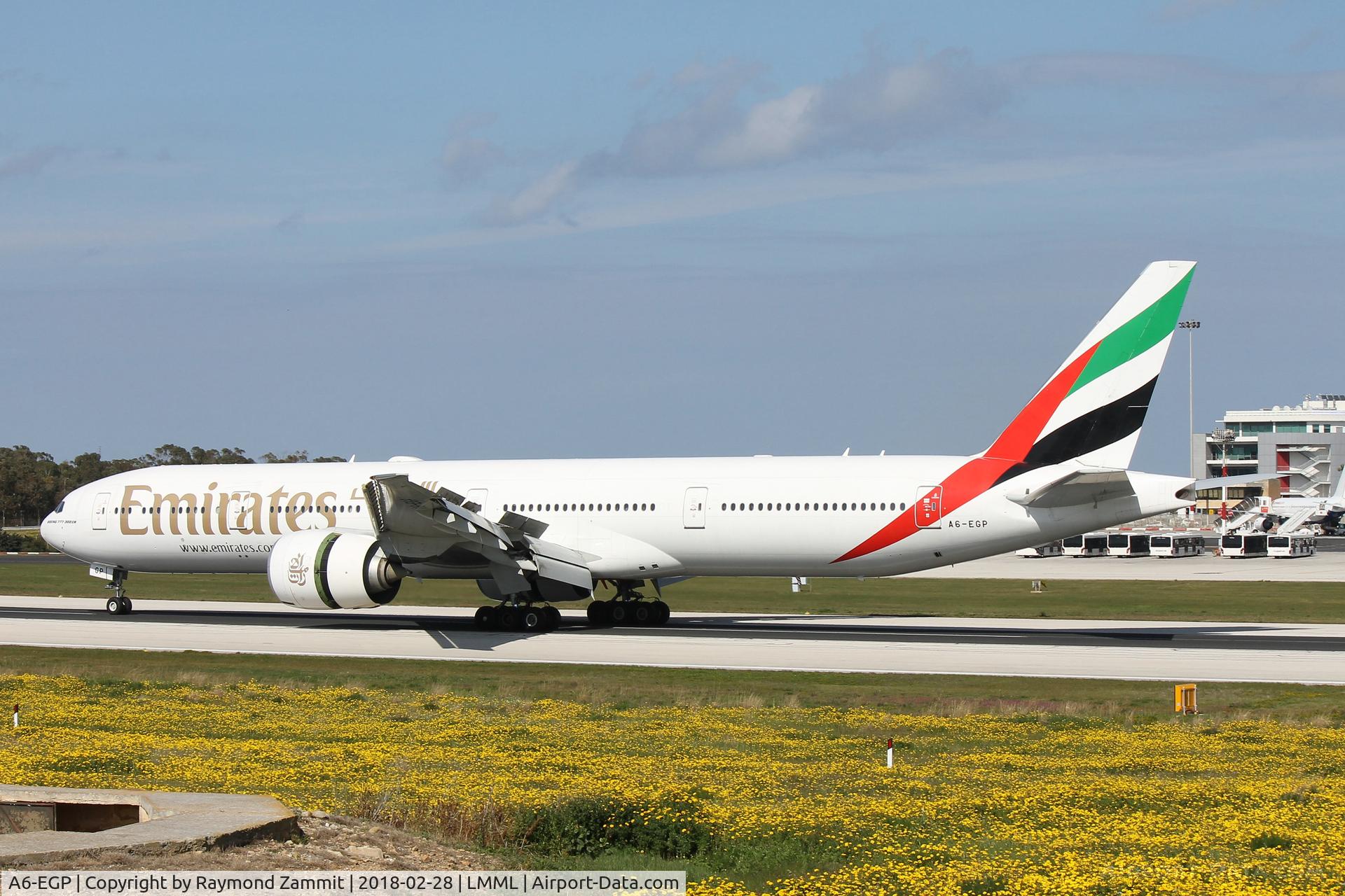 A6-EGP, 2012 Boeing 777-31H/ER C/N 35599, B777 A6-EGP Emirates Airlines