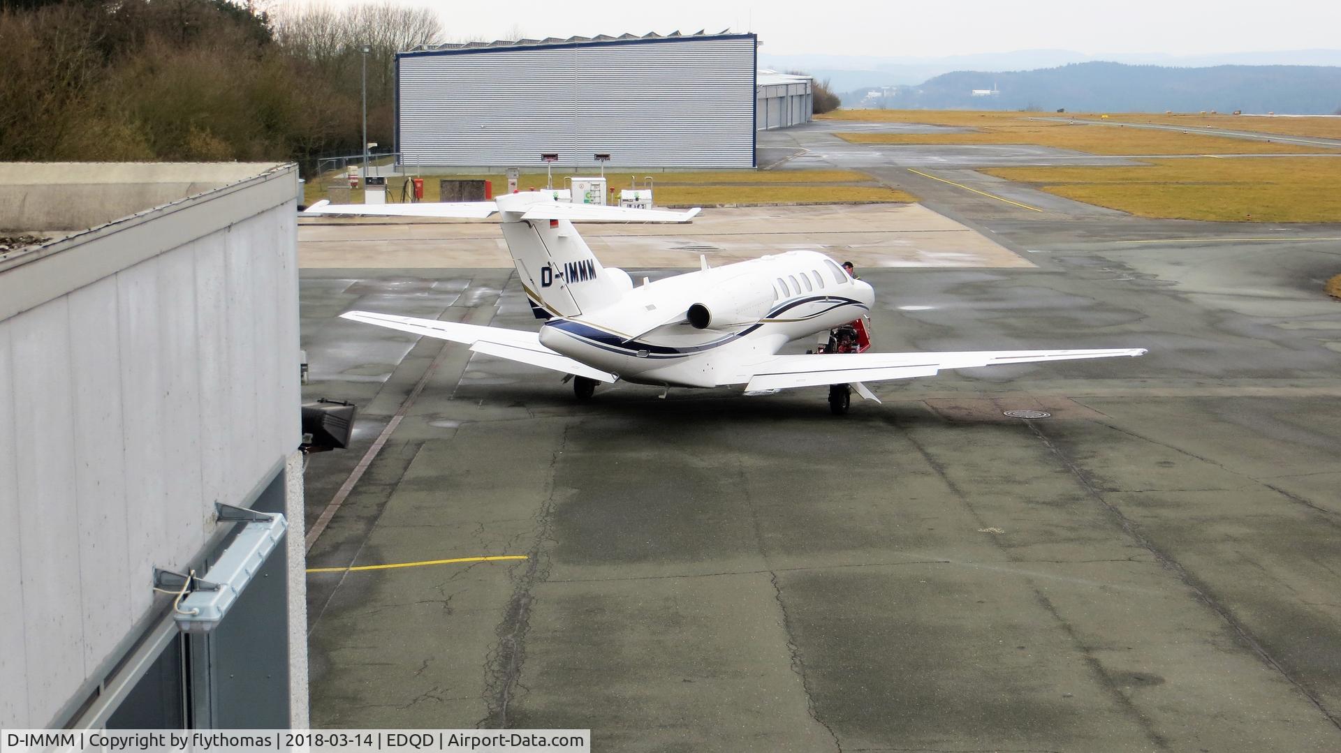D-IMMM, 2008 Cessna 525A CitationJet CJ2+ C/N 525A-0400, D-IMMM Bayreuth Airport