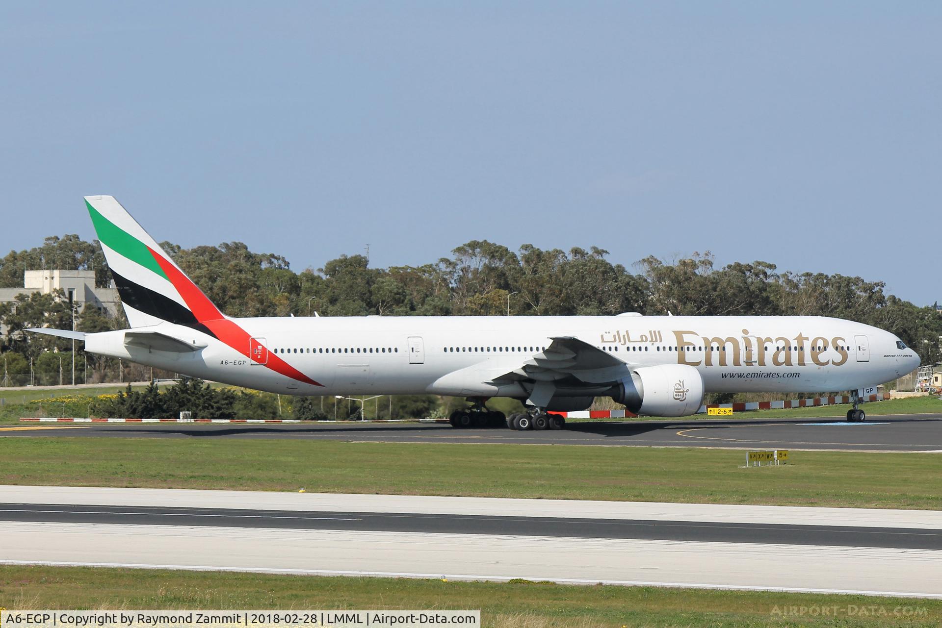 A6-EGP, 2012 Boeing 777-31H/ER C/N 35599, B777 A6-EGP Emirates Airlines