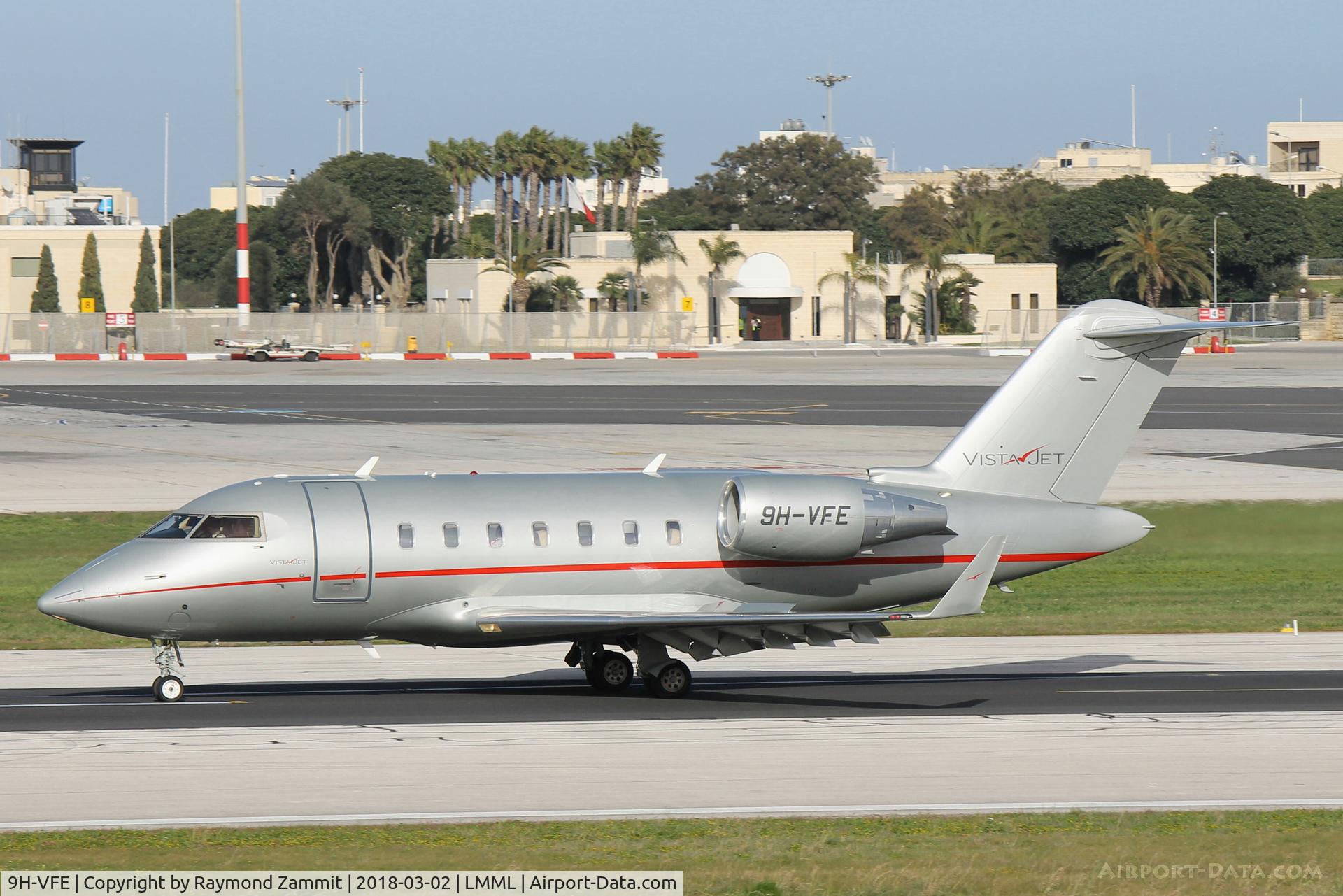 9H-VFE, 2014 Bombardier Challenger 605 (CL-600-2B16) C/N 5974, Bombardier Challenger 605 9H-VFE Vistajet