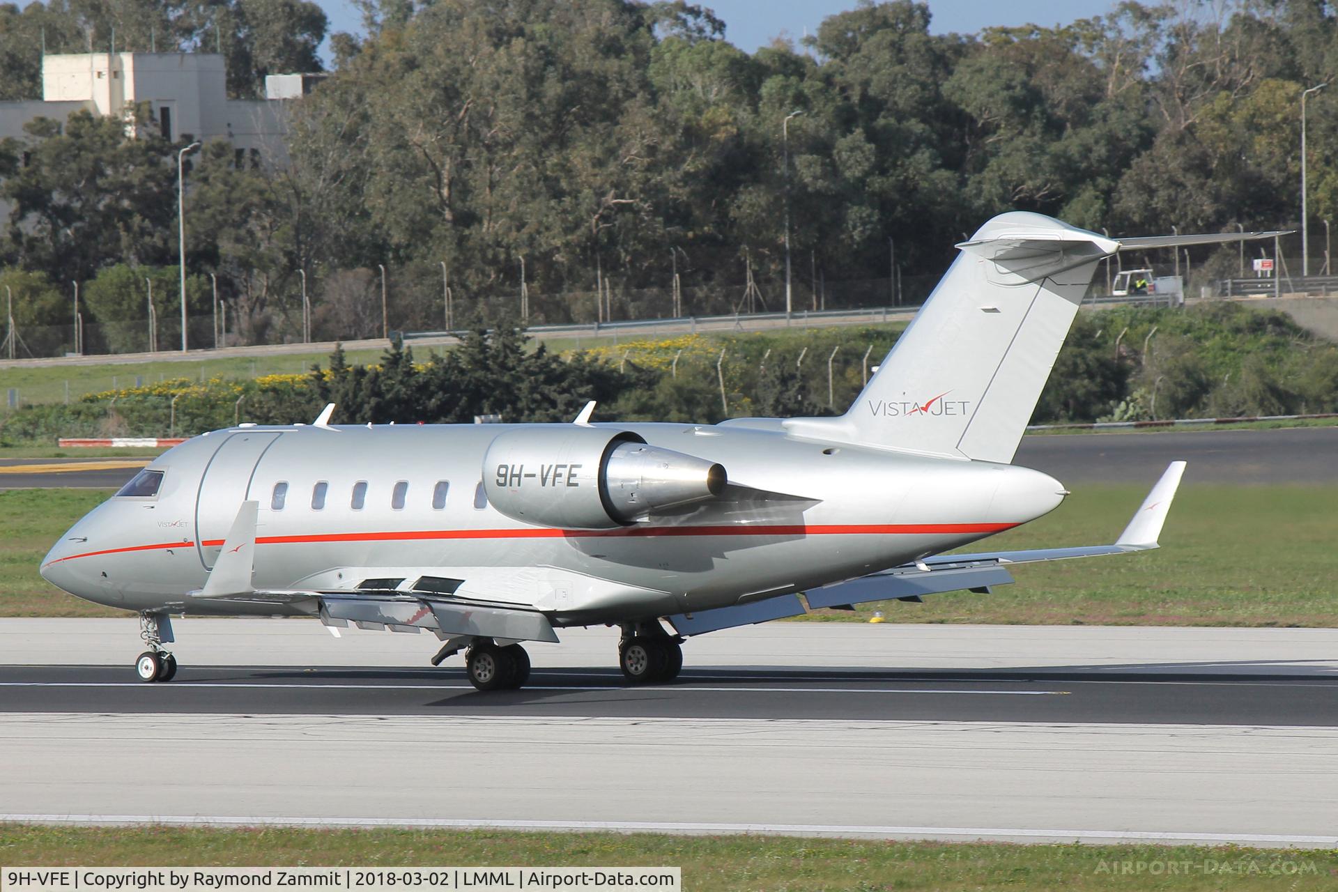 9H-VFE, 2014 Bombardier Challenger 605 (CL-600-2B16) C/N 5974, Bombardier Challenger 605 9H-VFE Vistajet